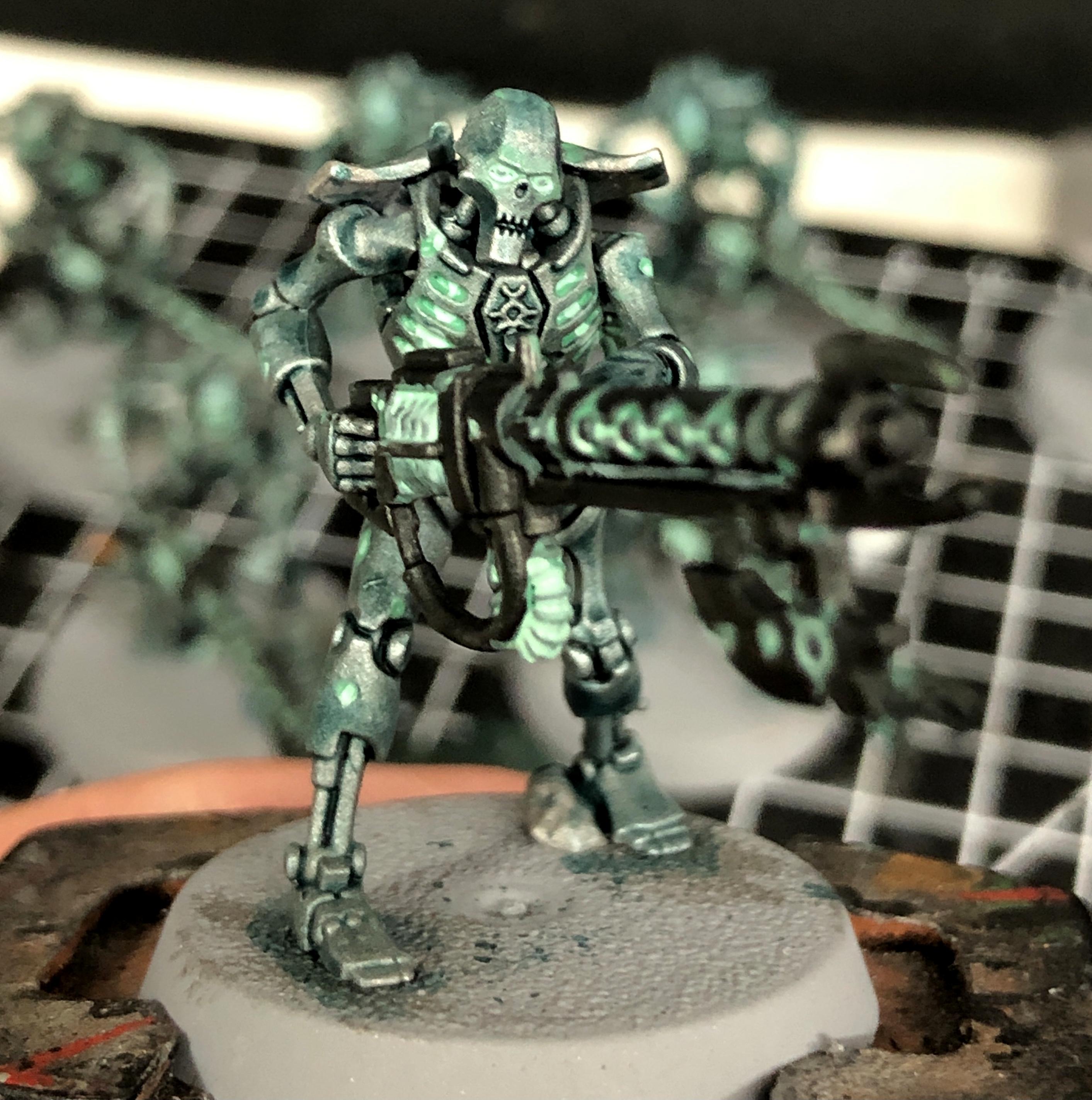 Indomitus, Necron Warriors, Necrons, Warhammer 40,000, Work In Progress