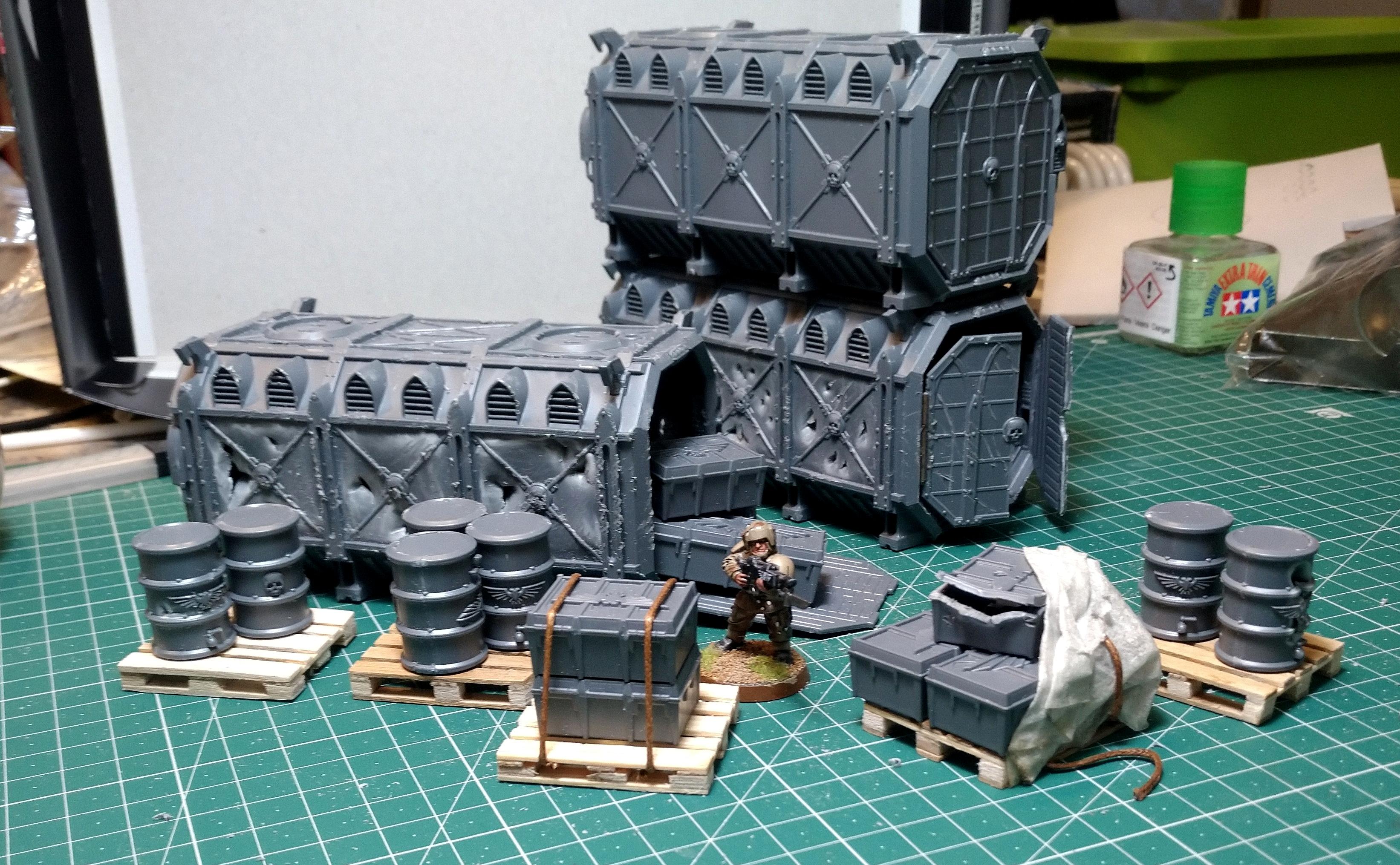 Containers, Game Table, Terrain, Warhammer 40,000