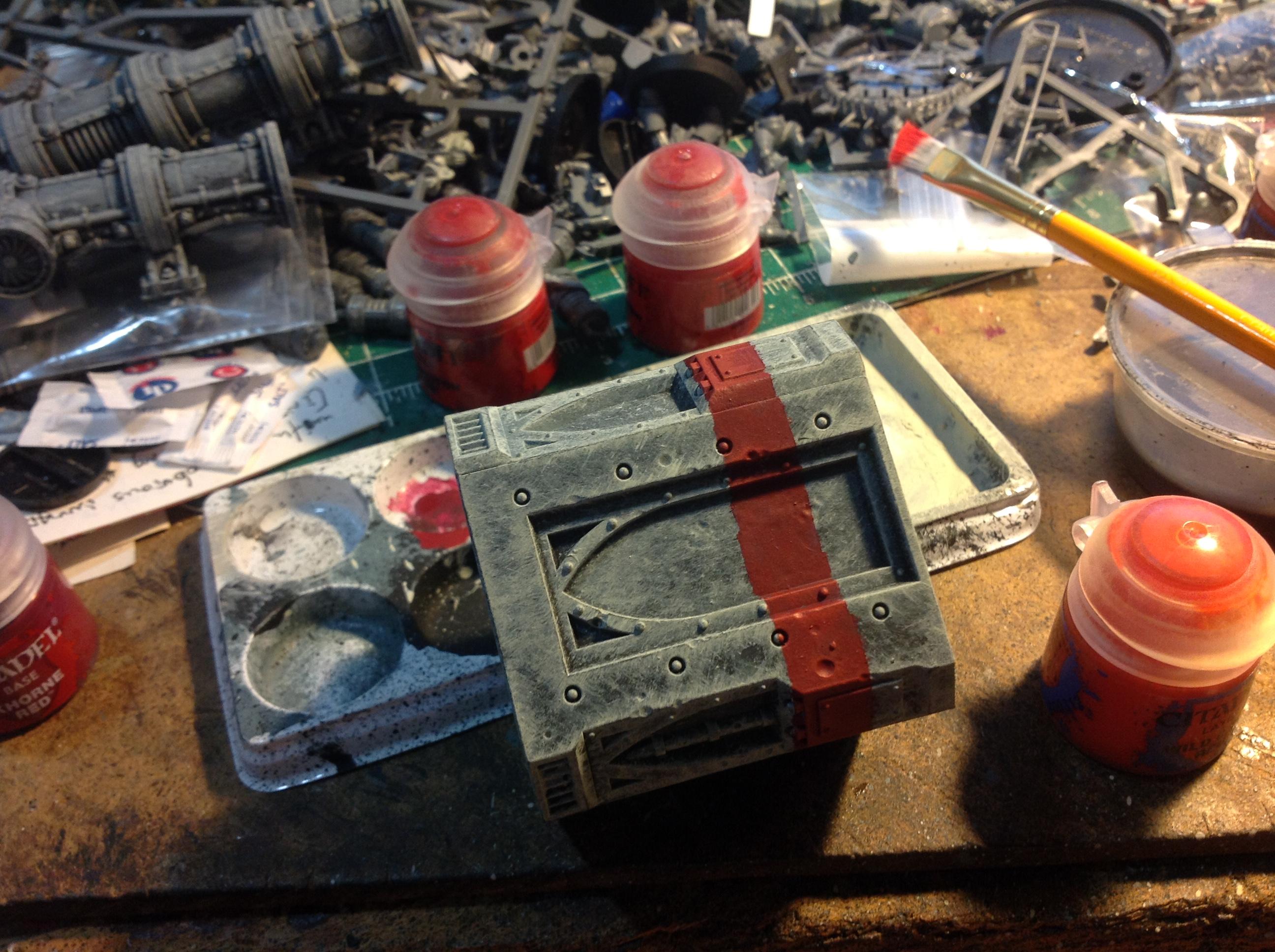 Campaign, Grey, Inquisimunda, Modular, Necromunda, Pip, Pipes, Red, Spacehulk, Terrain, Waaazag, Warhammer 40,000, Work In Progress