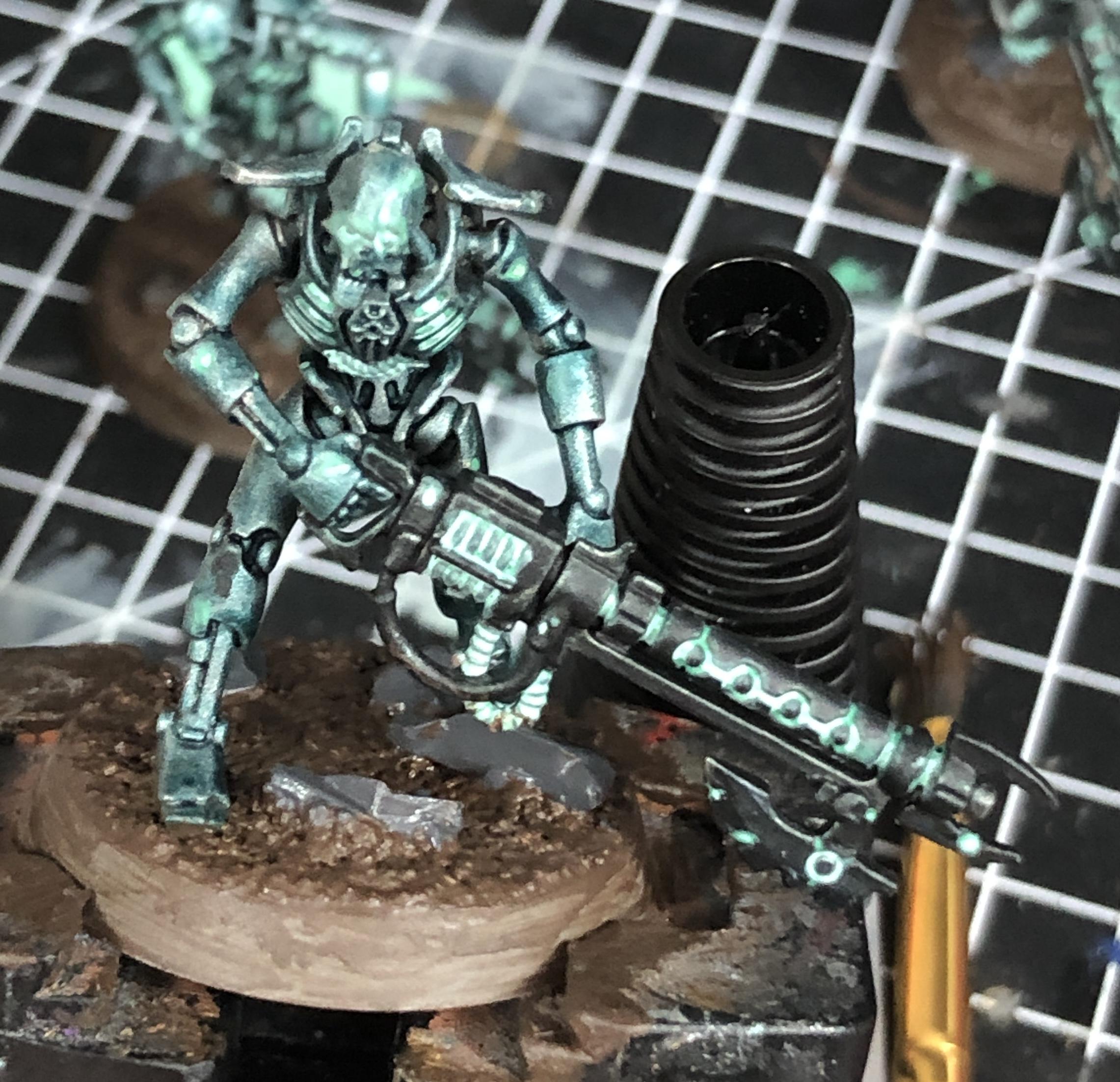Indomitus, Necron Warriors, Necrons, Warhammer 40,000, Work In Progress