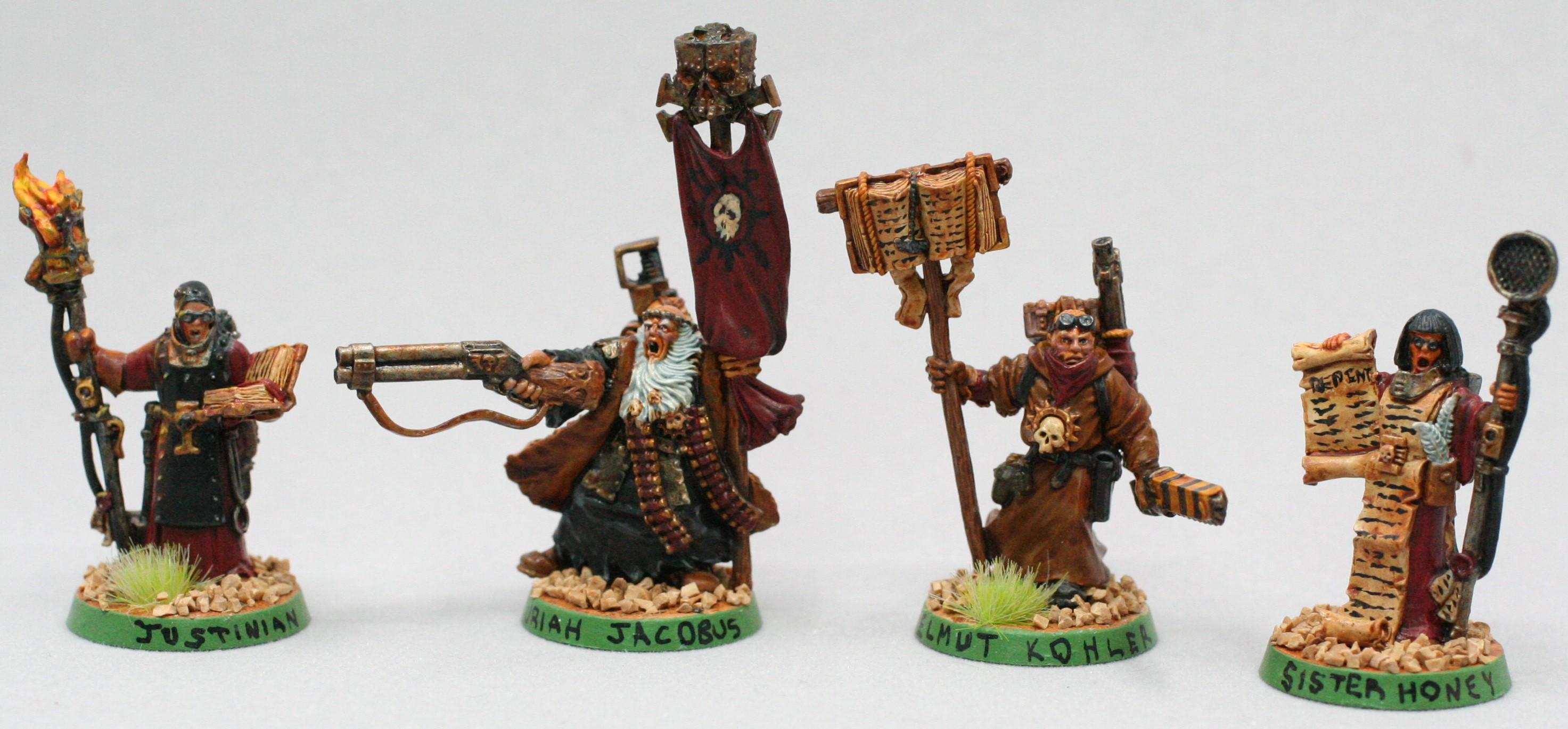 2nd Edition, Adepta Sororitas, Inquisition, Ministorum, Priest