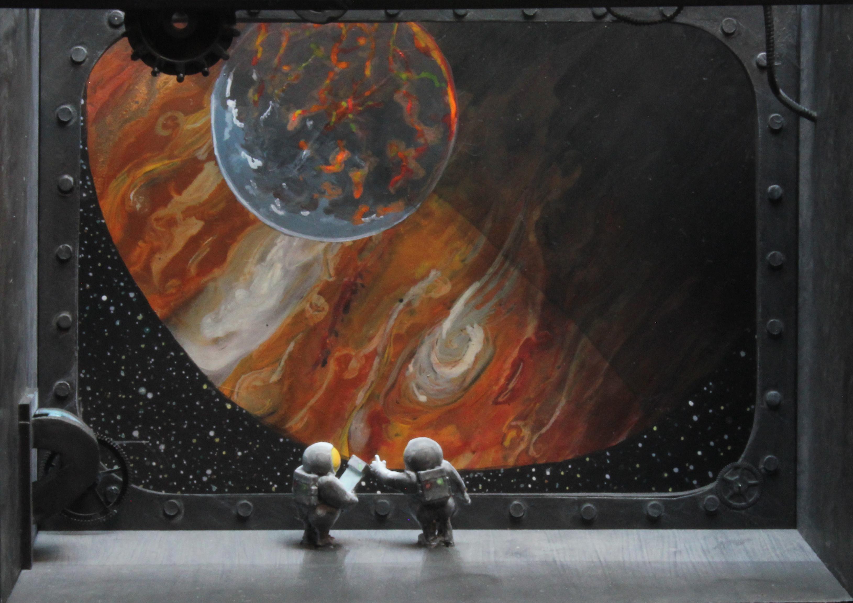 Diorama, Space, Close encounter