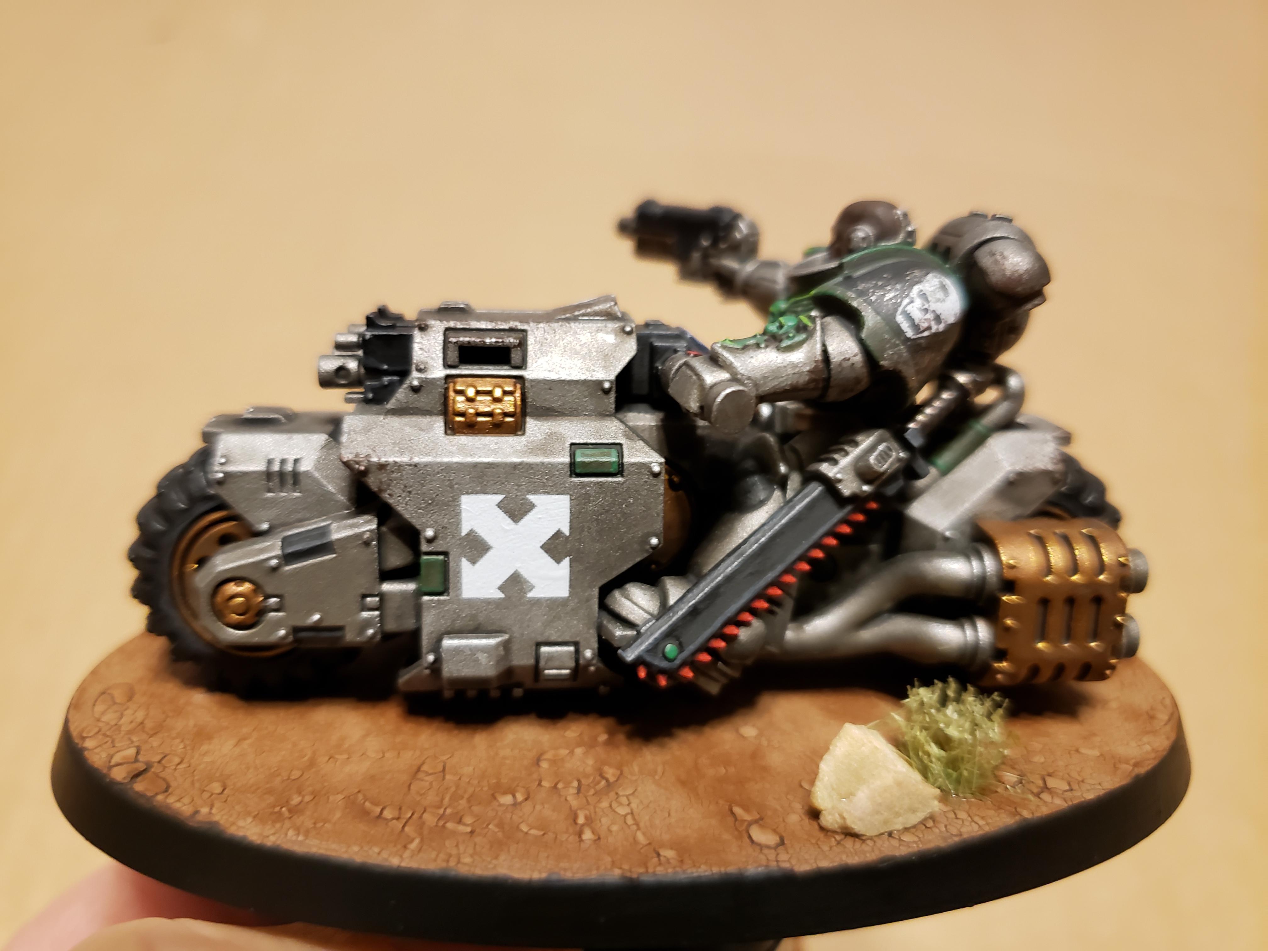 Astartes Chainsword, Doom Legion, Heavy Bolt Pistol, Outrider, Primaris, Twin Bolt Rifle
