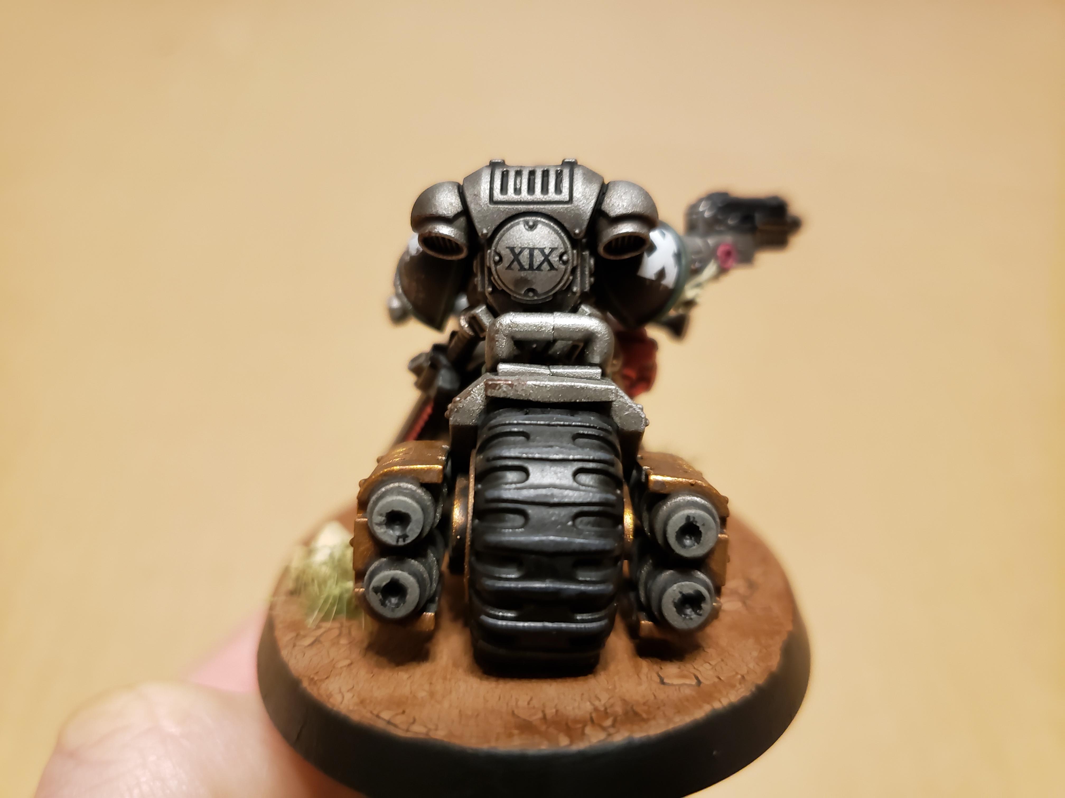 Astartes Chainsword, Doom Legion, Heavy Bolt Pistol, Outrider, Primaris, Twin Bolt Rifle