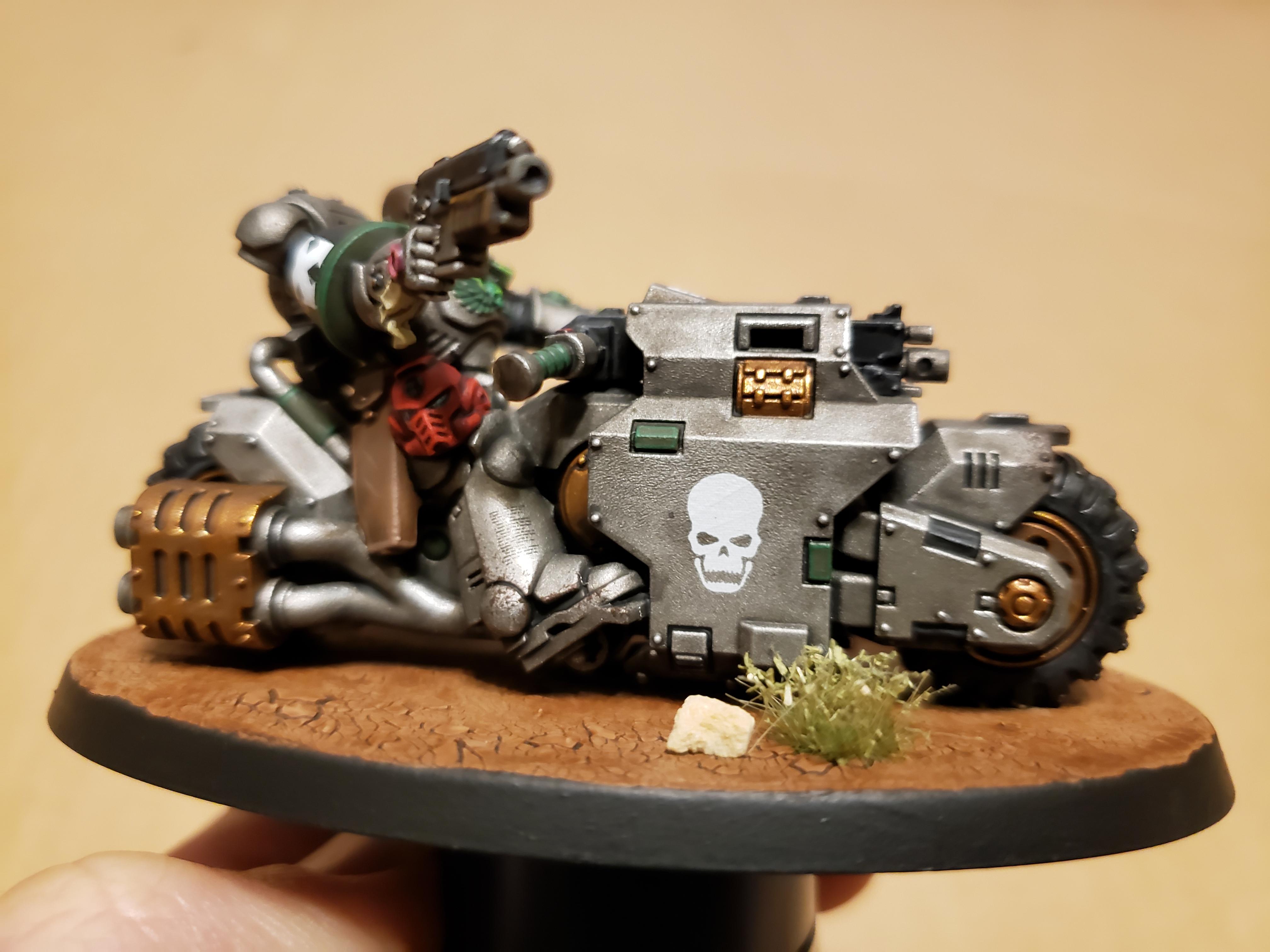Astartes Chainsword, Doom Legion, Heavy Bolt Pistol, Outrider, Primaris, Twin Bolt Rifle