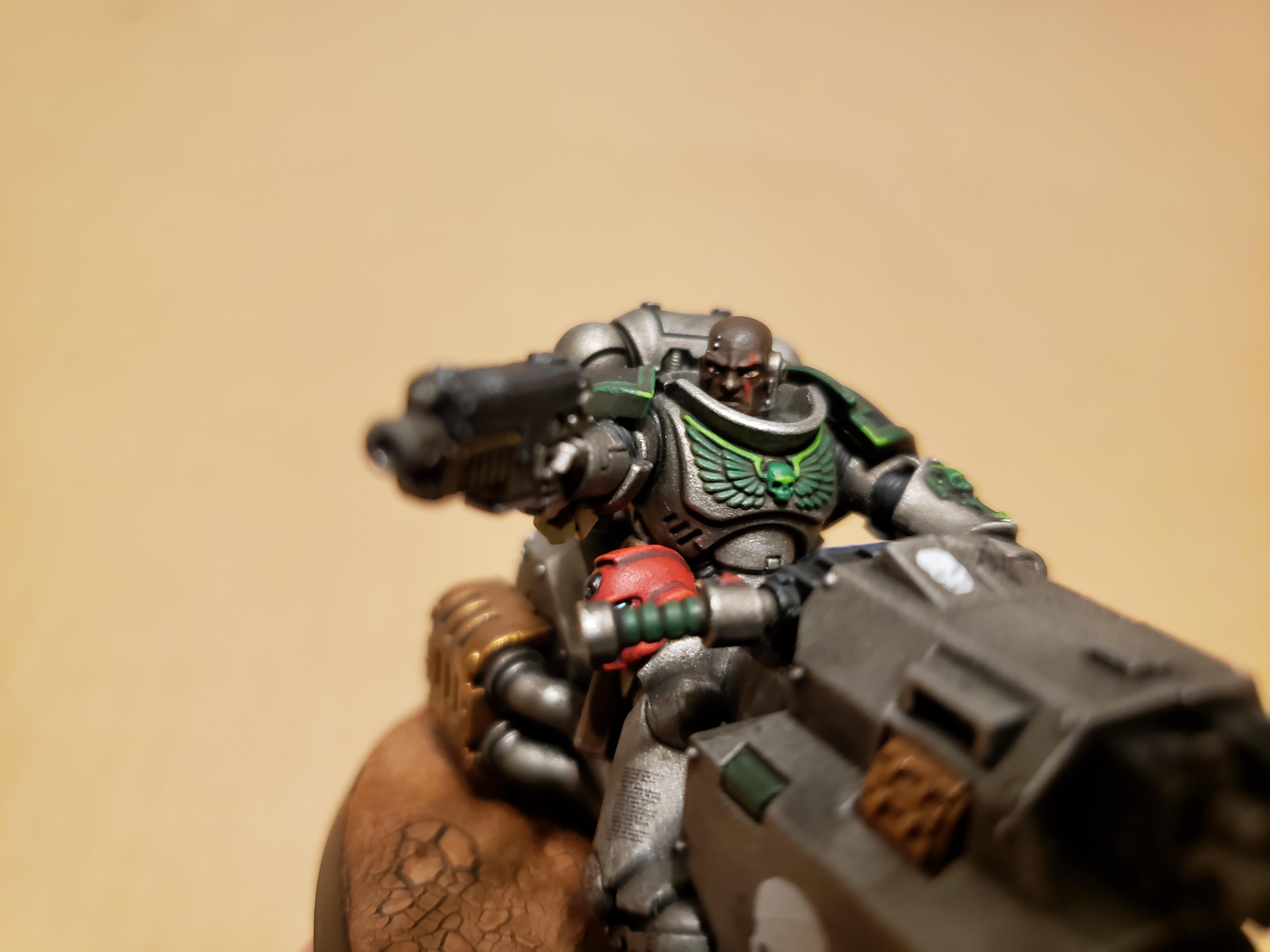 Astartes Chainsword, Doom Legion, Heavy Bolt Pistol, Outrider, Primaris, Twin Bolt Rifle