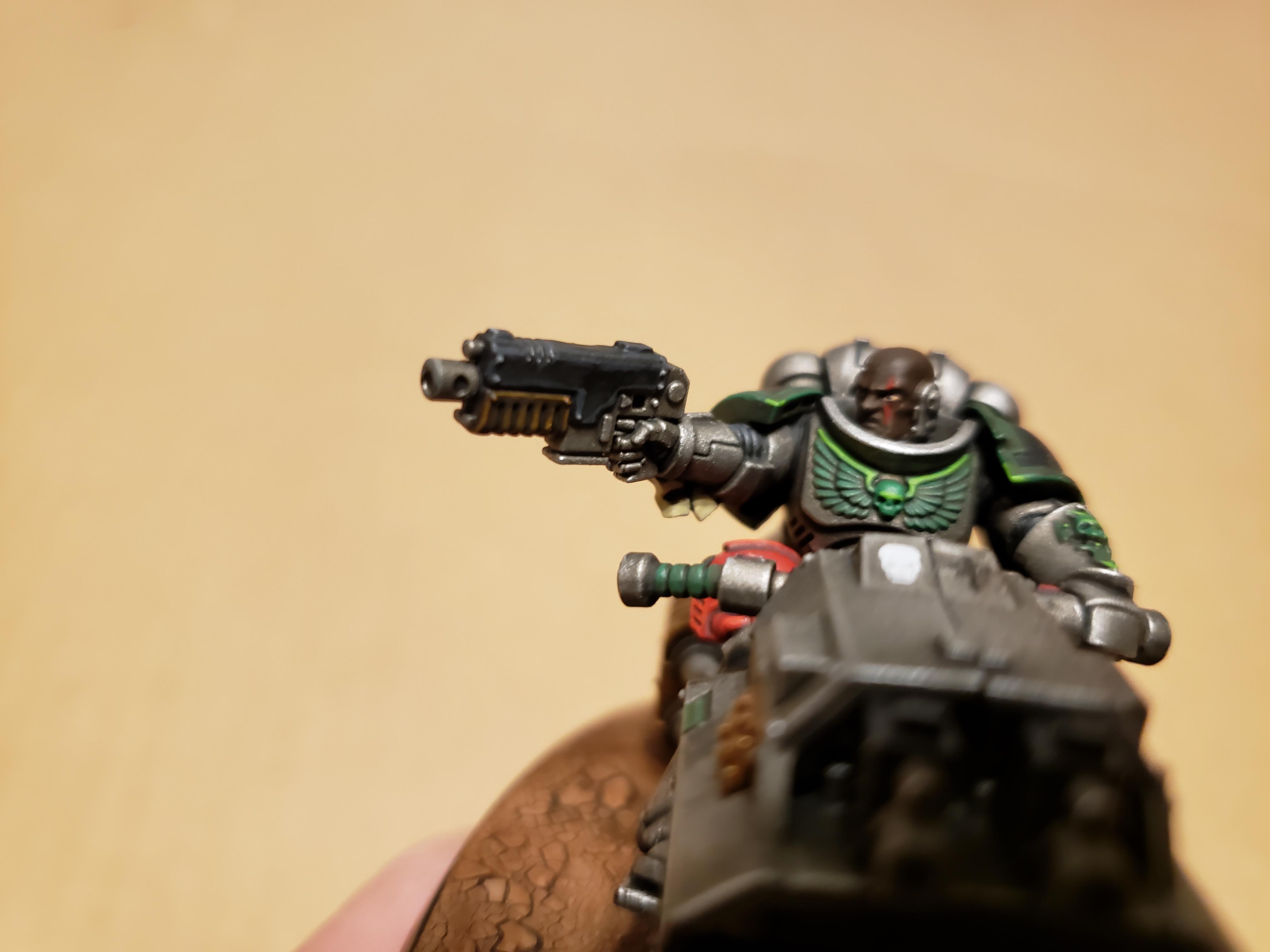 Astartes Chainsword, Doom Legion, Heavy Bolt Pistol, Outrider, Primaris, Twin Bolt Rifle
