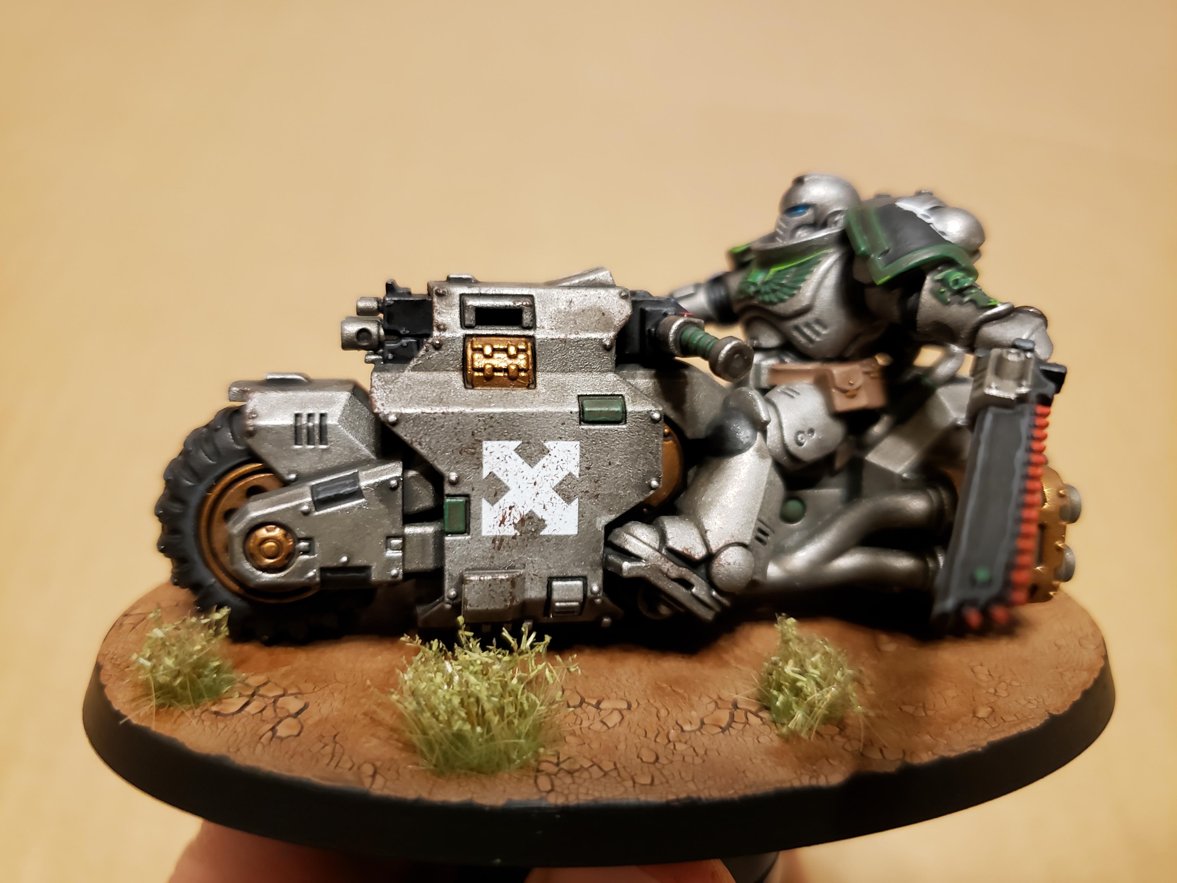 Astartes Chainsword, Doom Legion, Outrider, Primaris, Twin Bolt Rifle