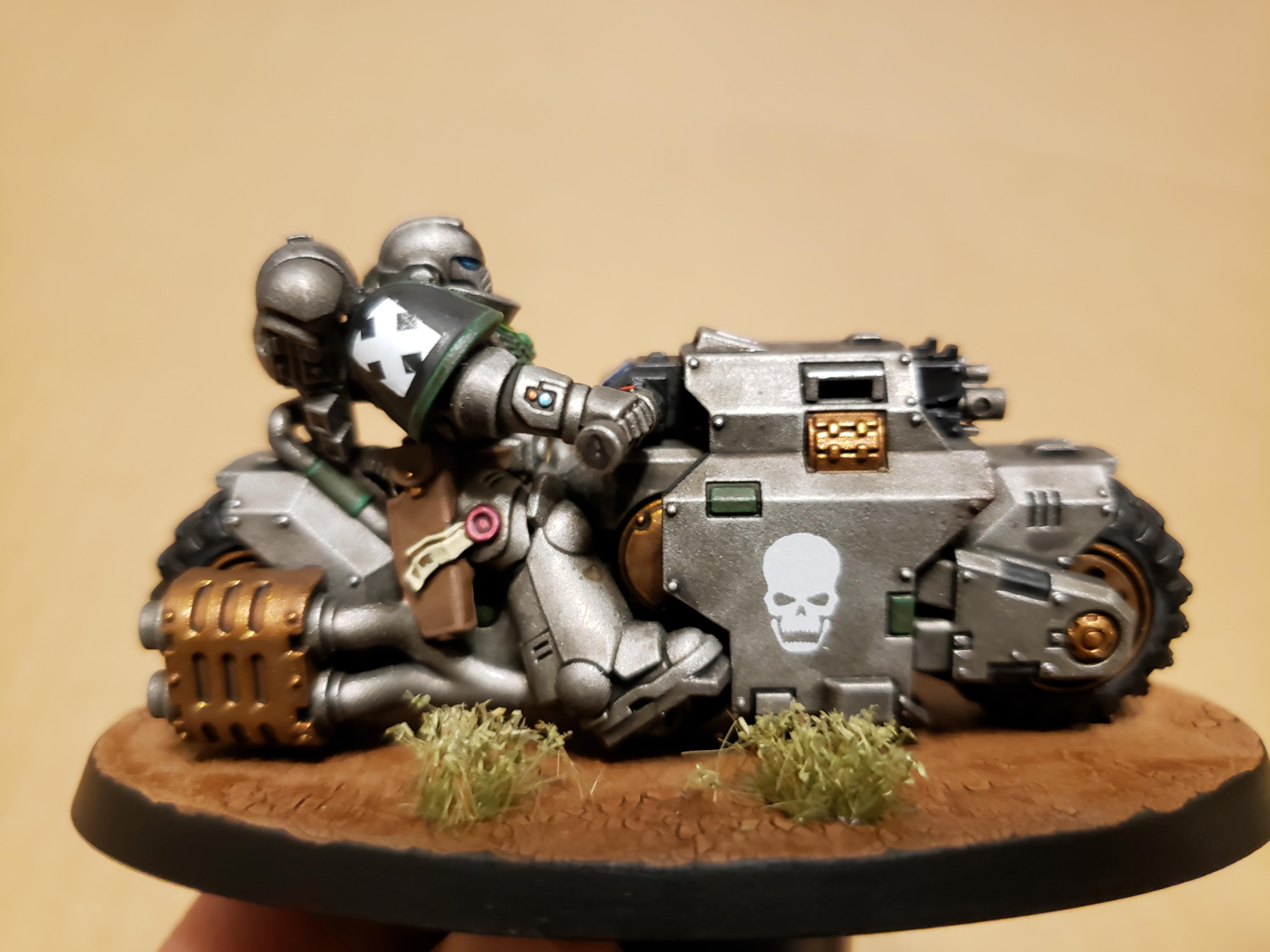 Astartes Chainsword, Doom Legion, Outrider, Primaris, Twin Bolt Rifle