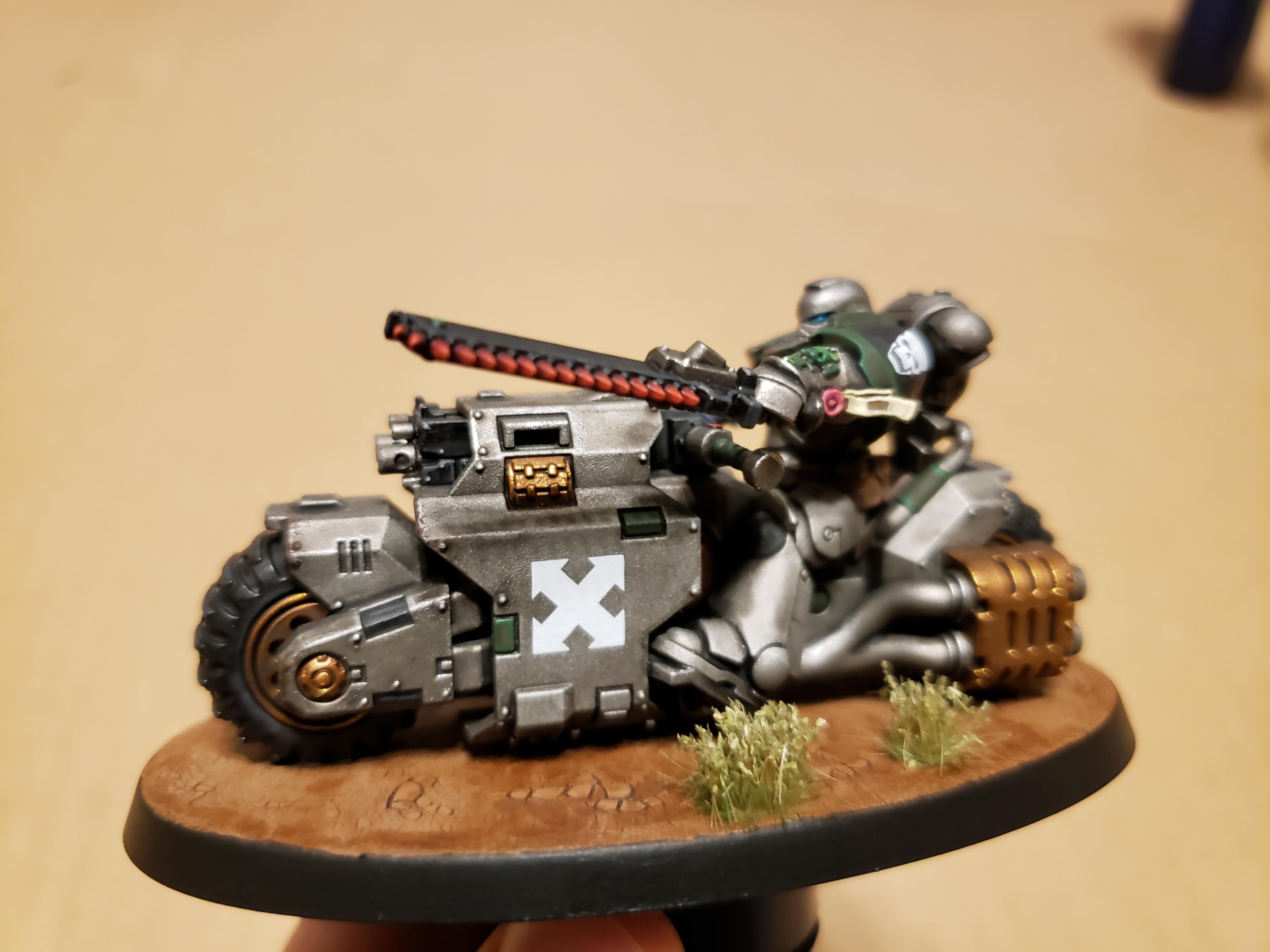 Astartes Chainsword, Doom Legion, Outrider, Primaris, Twin Bolt Rifle