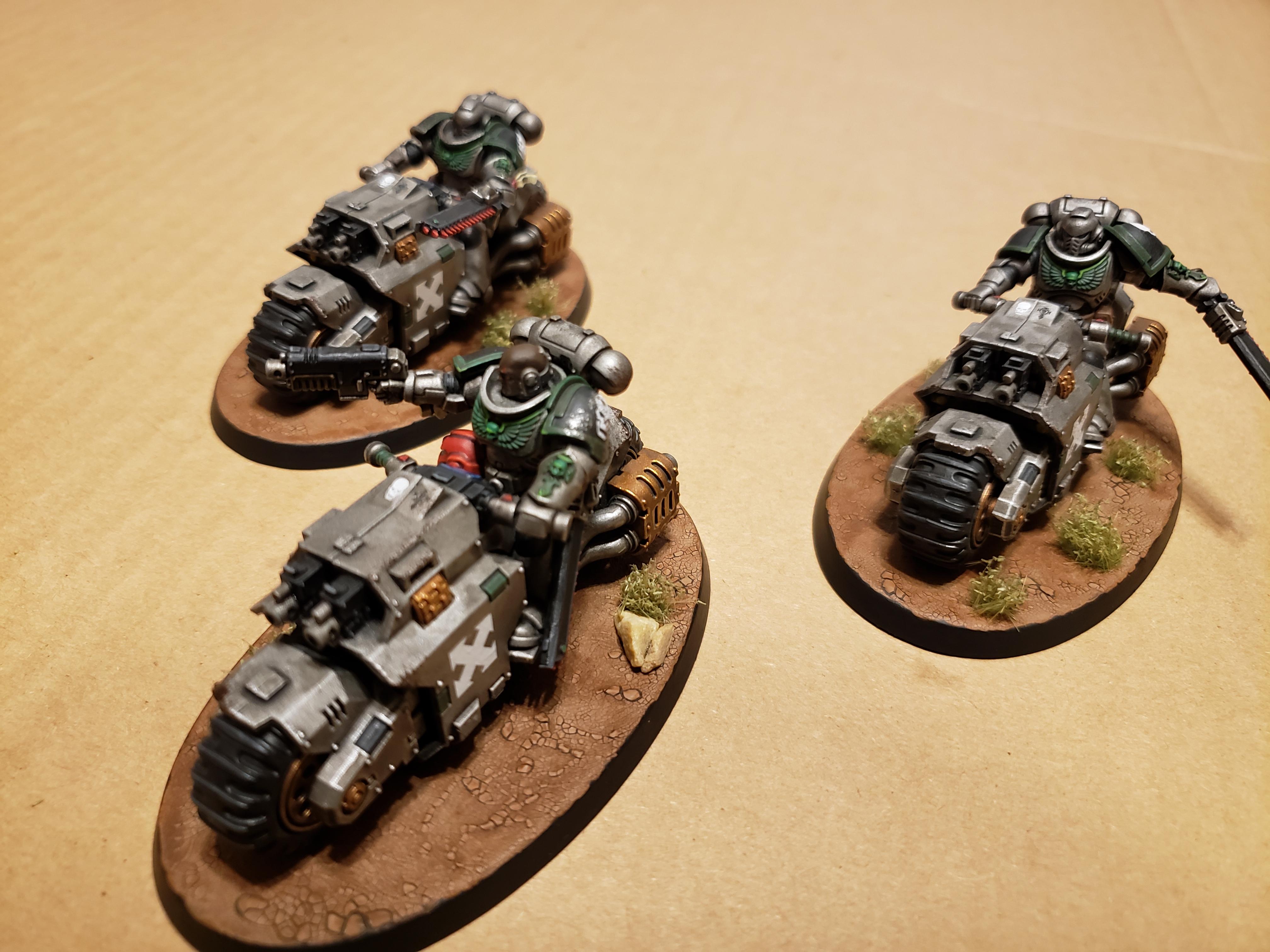 Astartes Chainsword, Doom Legion, Heavy Bolt Pistol, Outrider, Primaris, Twin Bolt Rifle