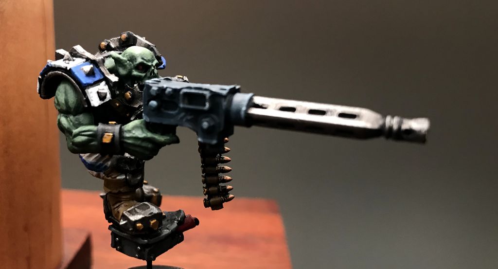 Big Shoota, Deathskulls, Gunner, Kromlech, Orcs, Orks, Trukk, Warhammer 40,000
