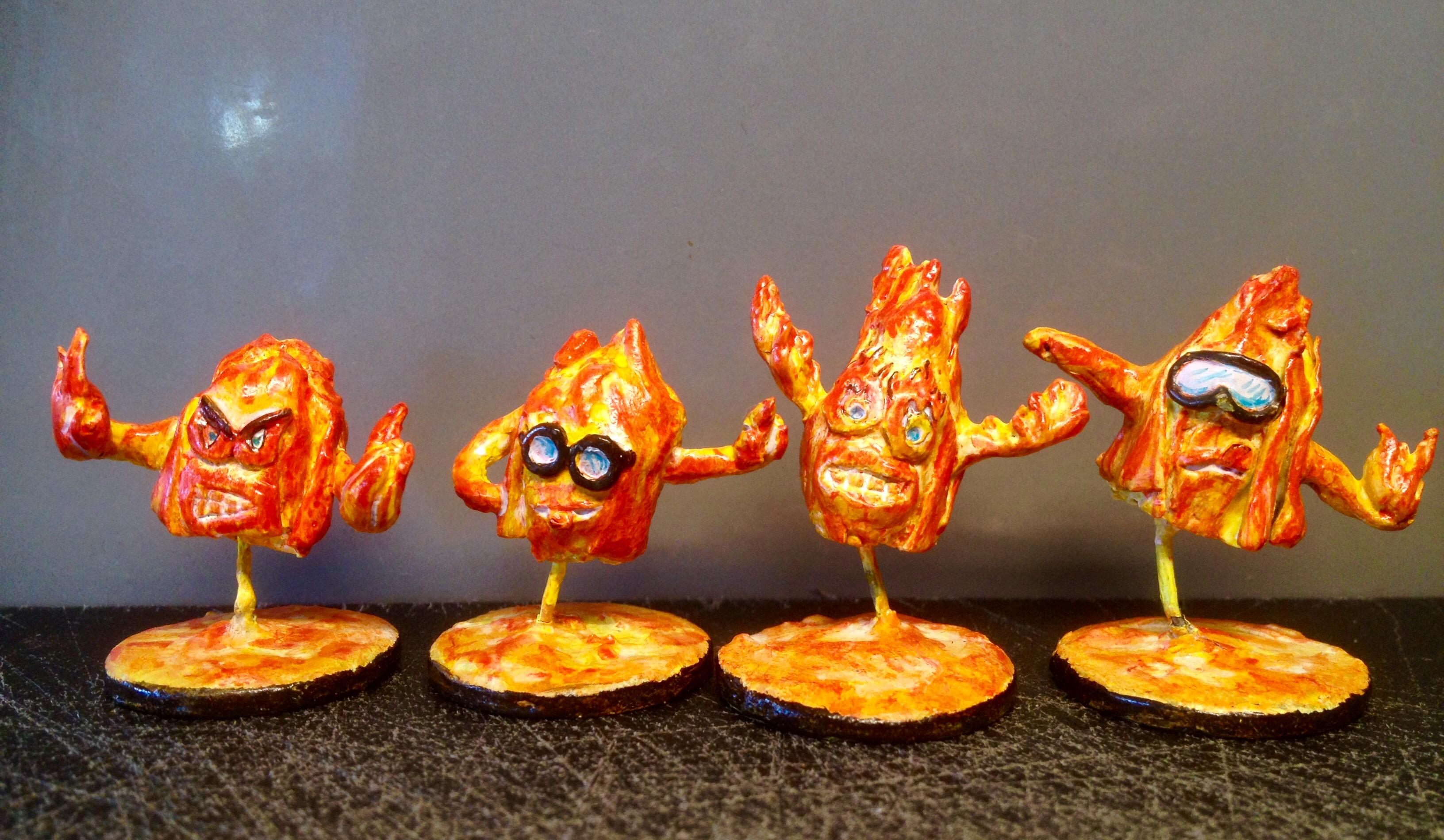 Elementals, Fire, Spirits