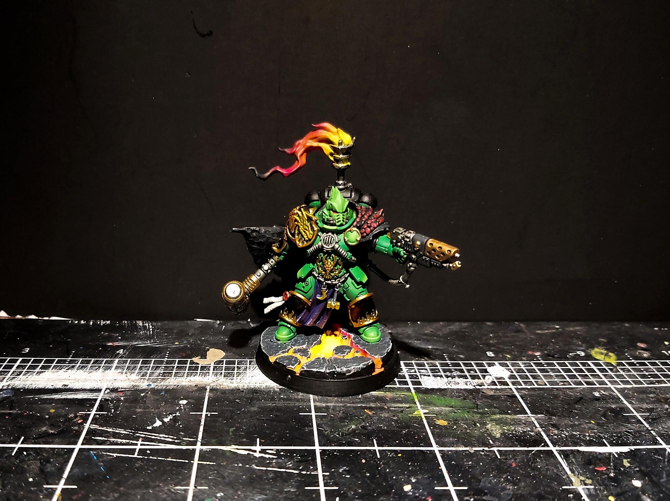 Adrax Agatone, Salamanders