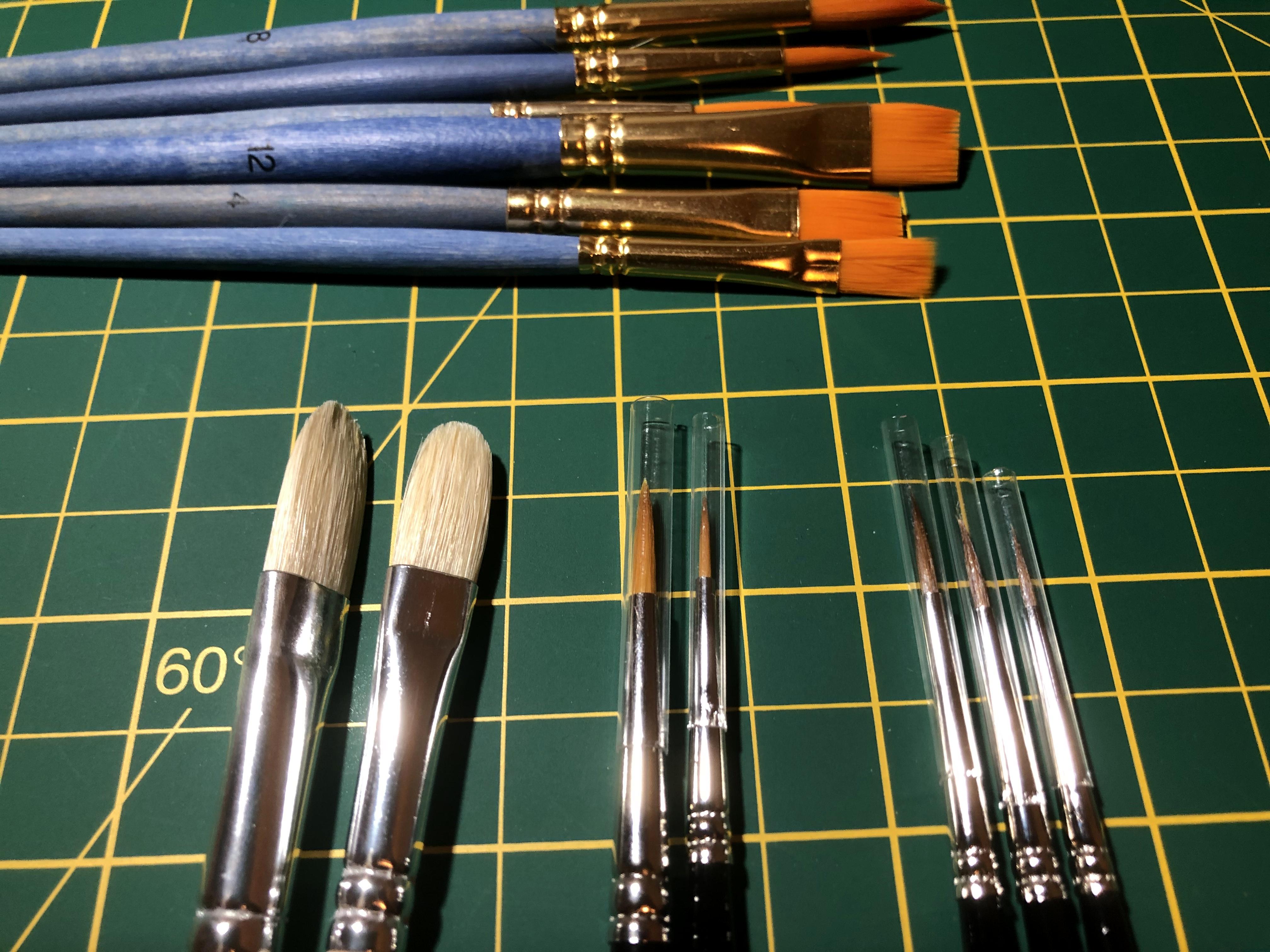 Brushes Close Up