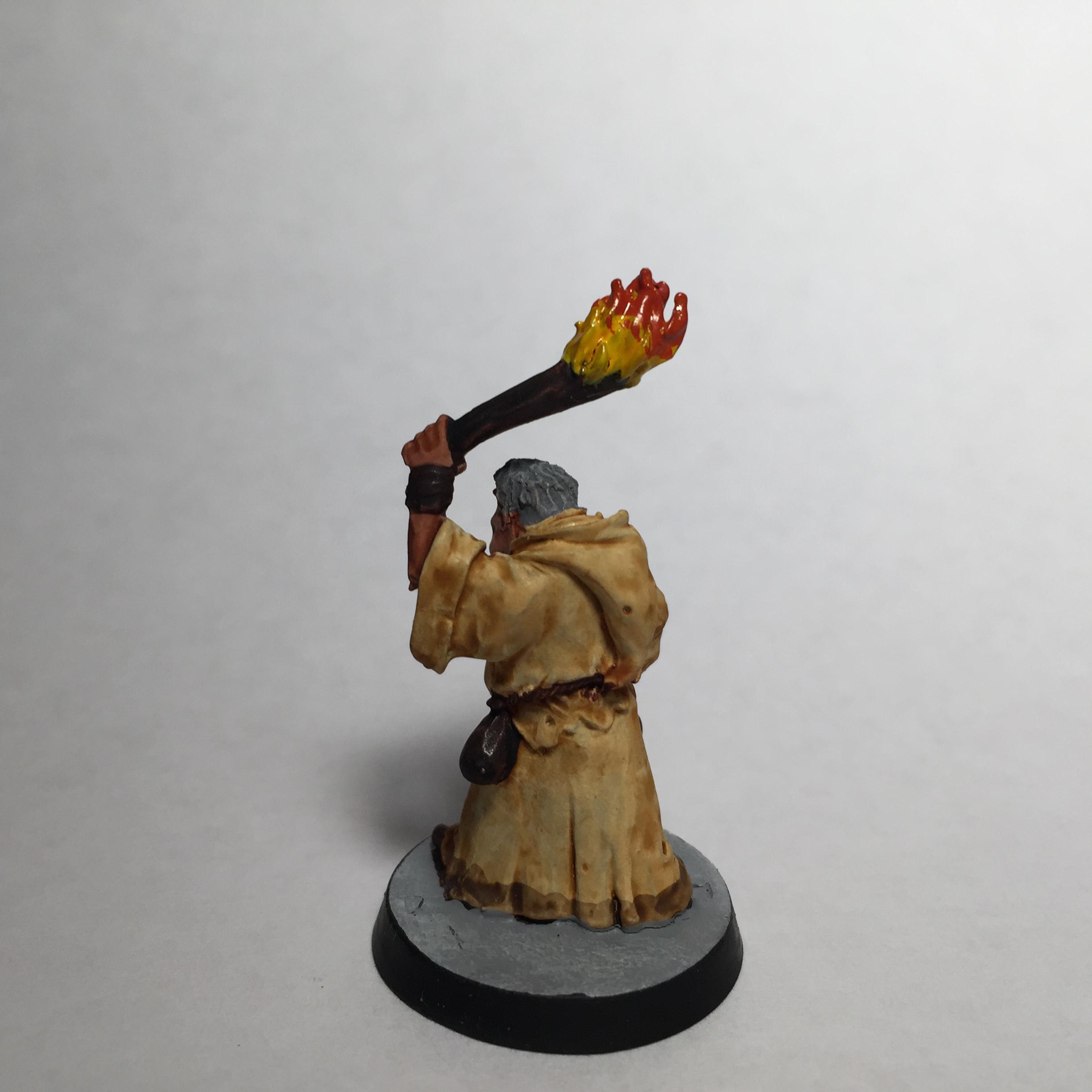 Flames, Mob, Mordheim, Priest, Warhammer Fantasy