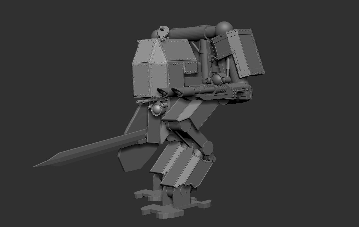 Pollux in ZBrush