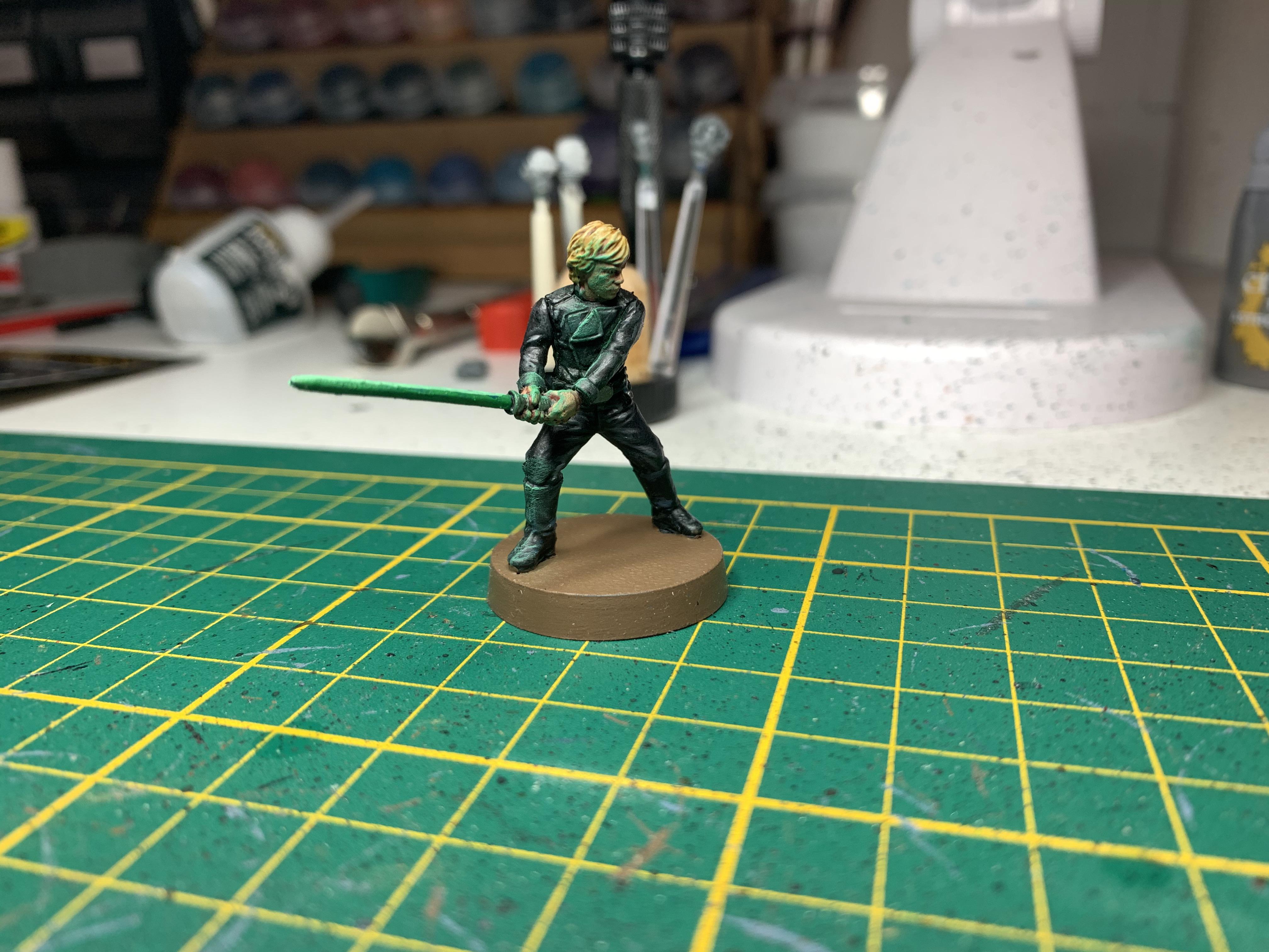 Lightsabre, Luke Skywalker, Object Source Lighting, Star Wars