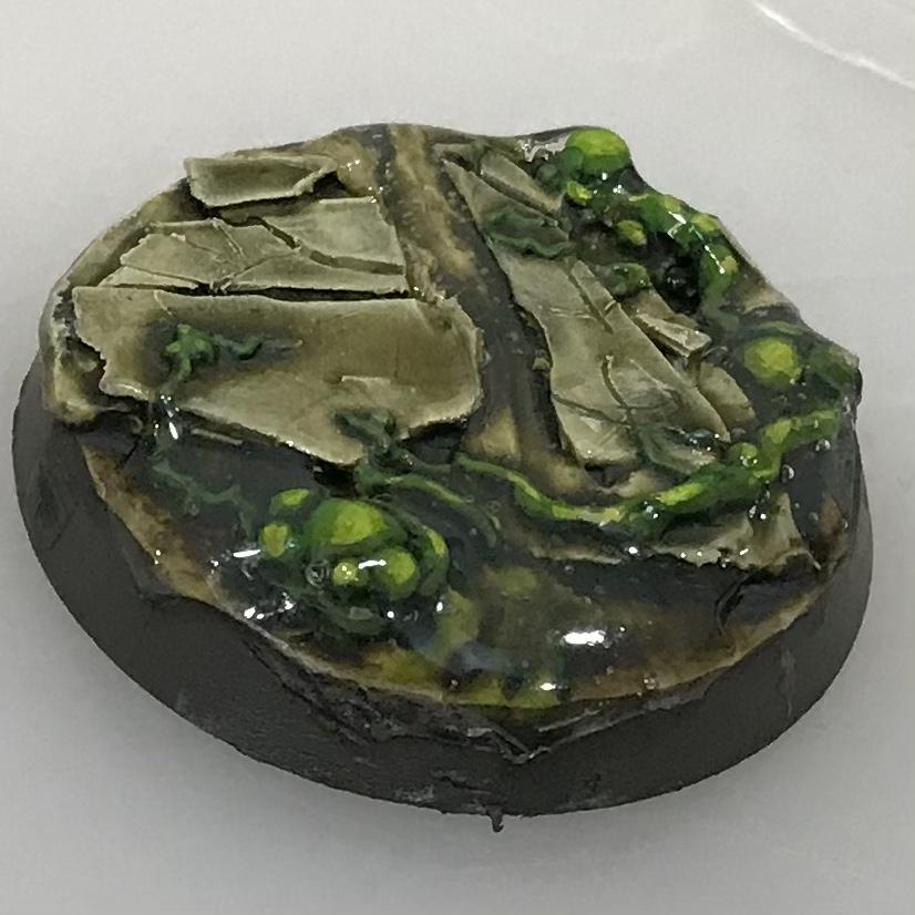 Base, Chaos Space Marines, Death Guard, Model Of The Month, Plague Marines, Watereffects