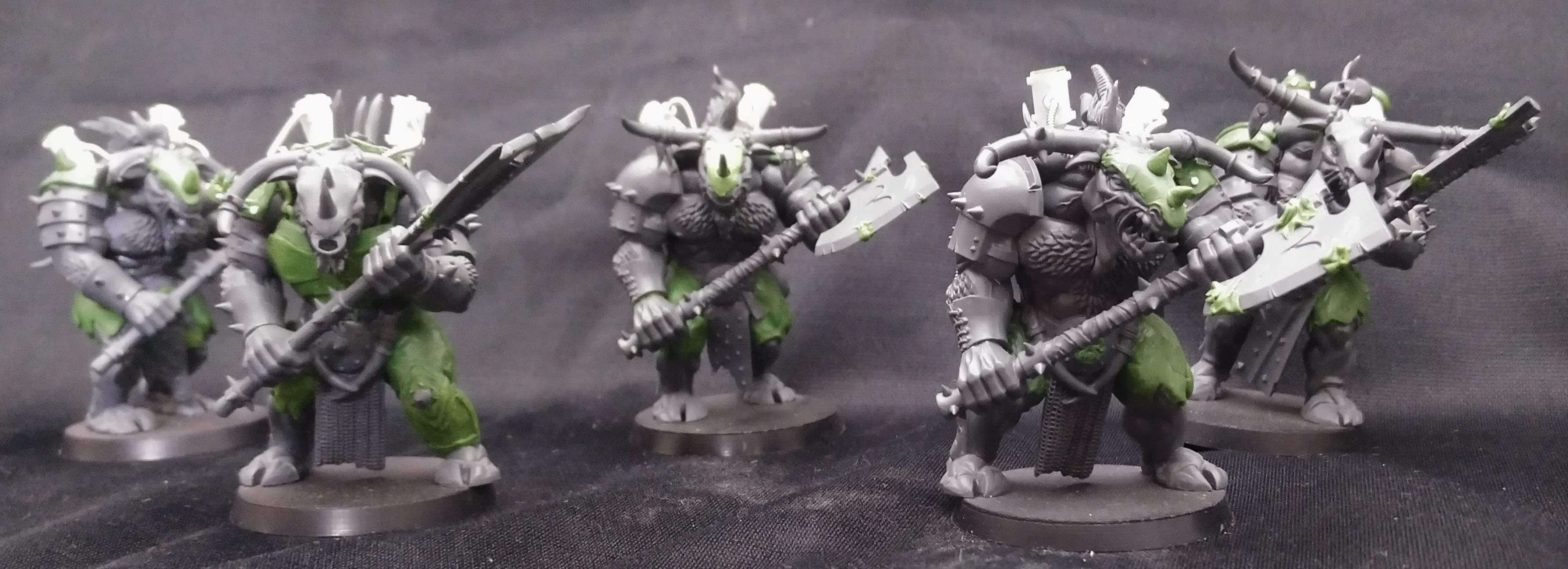 Bullgryn, Chaos, Khorne, Minotaurs, Ogryns, Warhammer 40,000