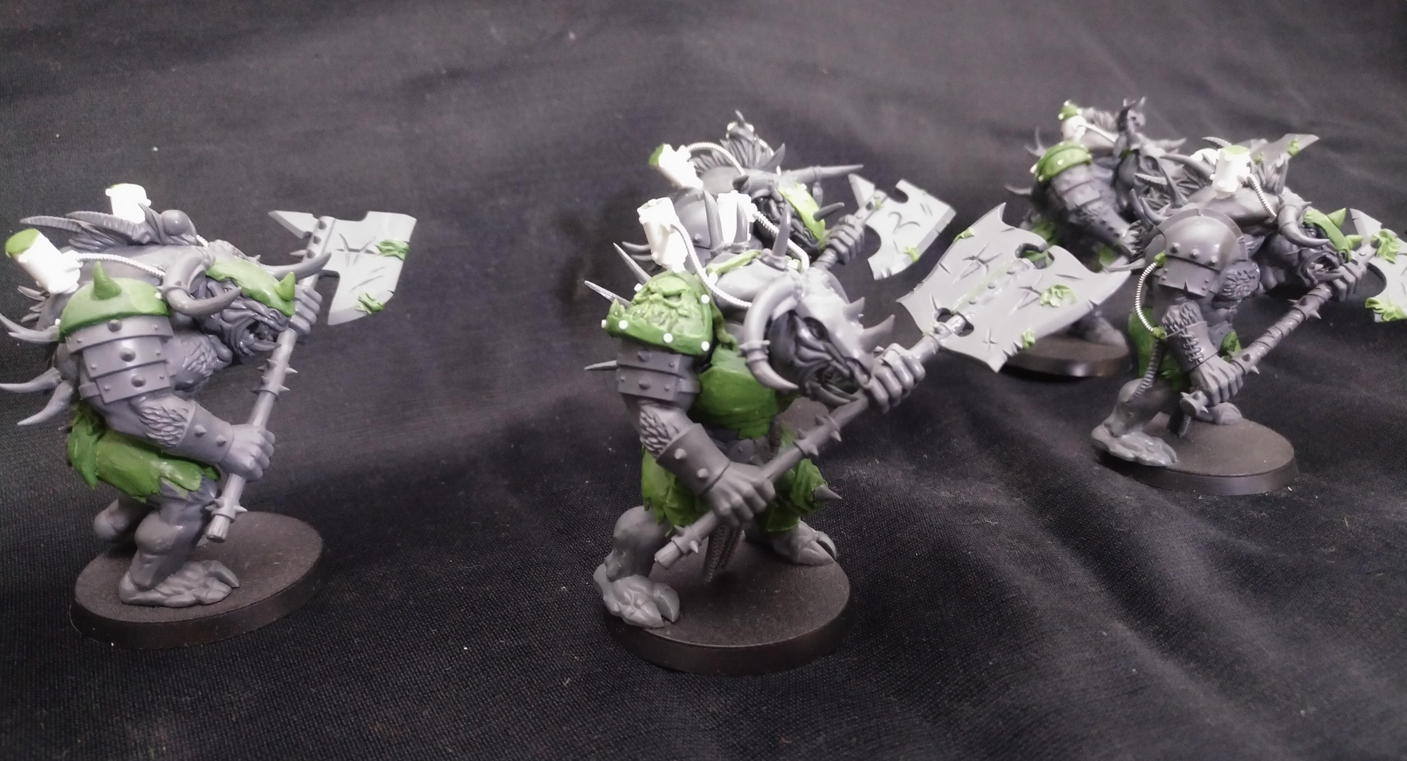 Bullgryn, Chaos, Khorne, Minotaurs, Ogryns, Warhammer 40,000