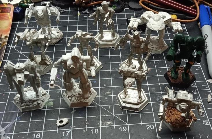 Battletech Mechs