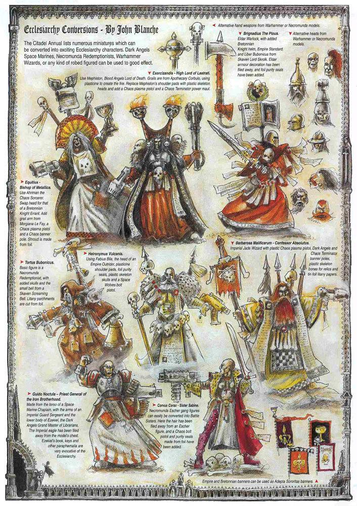 Ecclesiarchy Conversions Art