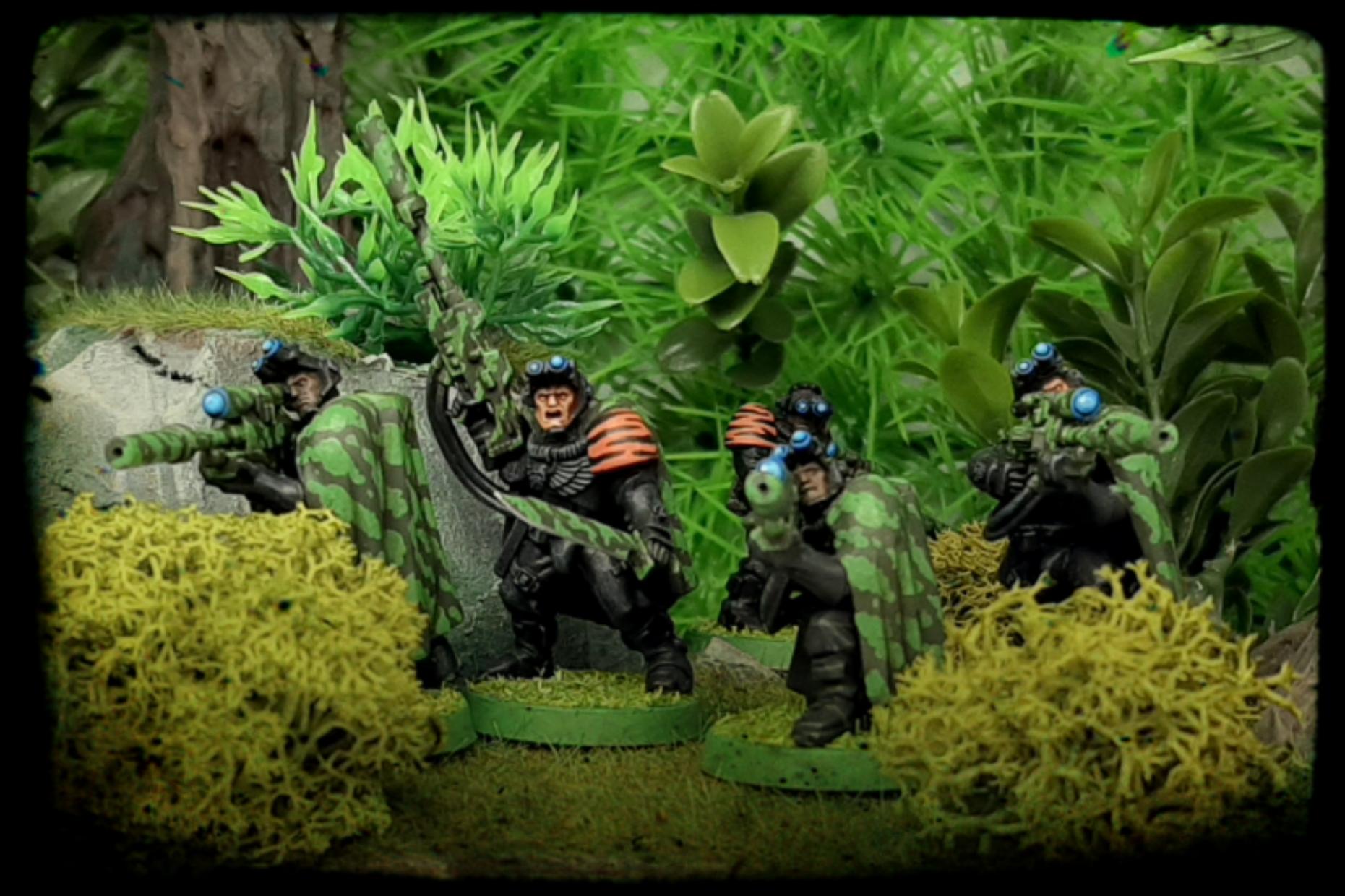 Adeptus, Astartes, Camouflage, Conversion, Custom, Fighting, Forest, Ghuyarashtra, Infiltrate, Infiltrator, Jungle, Kitbash, Mahaduyana, Reconnaissance, Scouts, Snipers, Space, Space Marines, Tigers, Veda