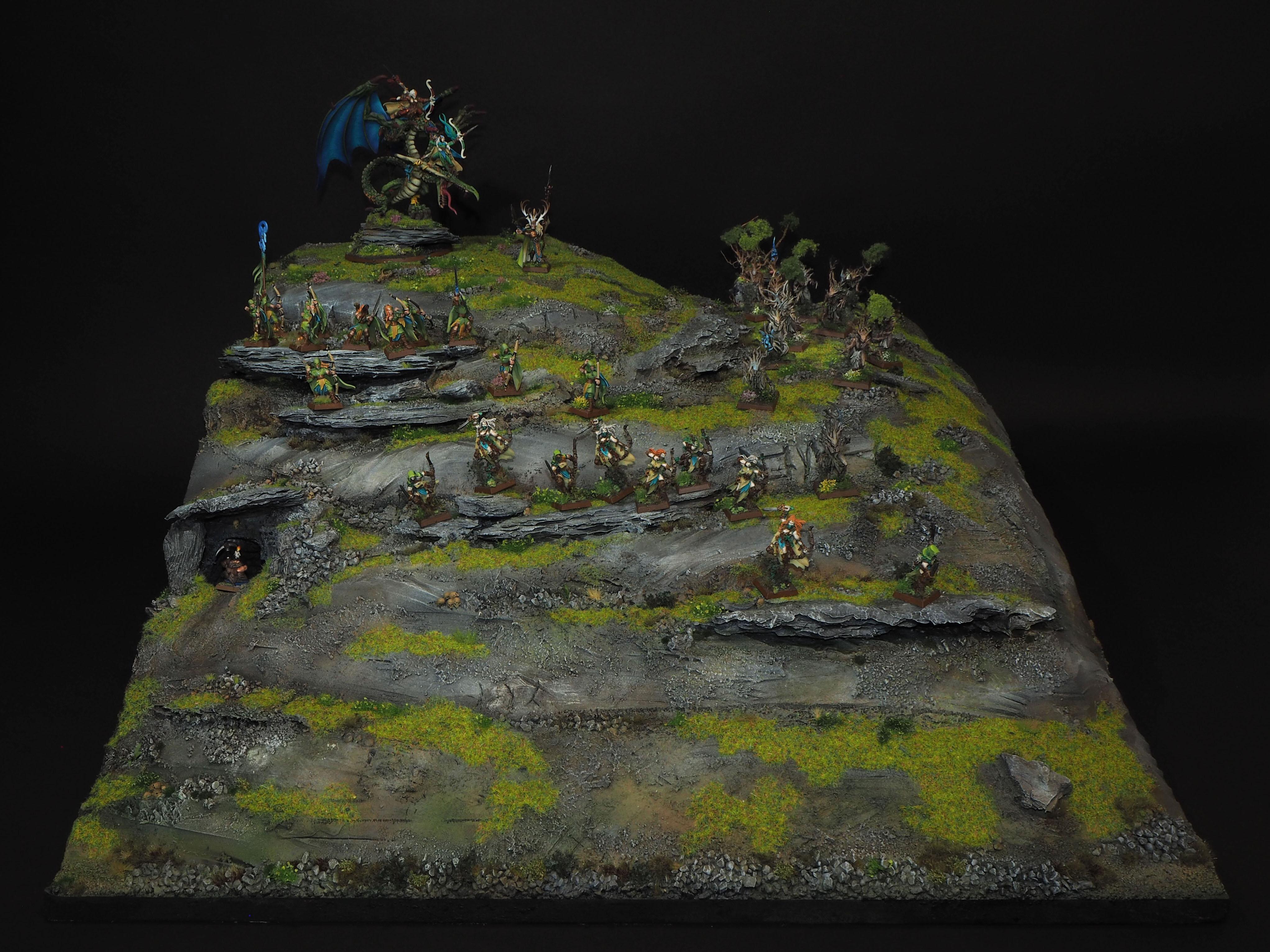 Adventure, Diorama, Dragon, Scenic
