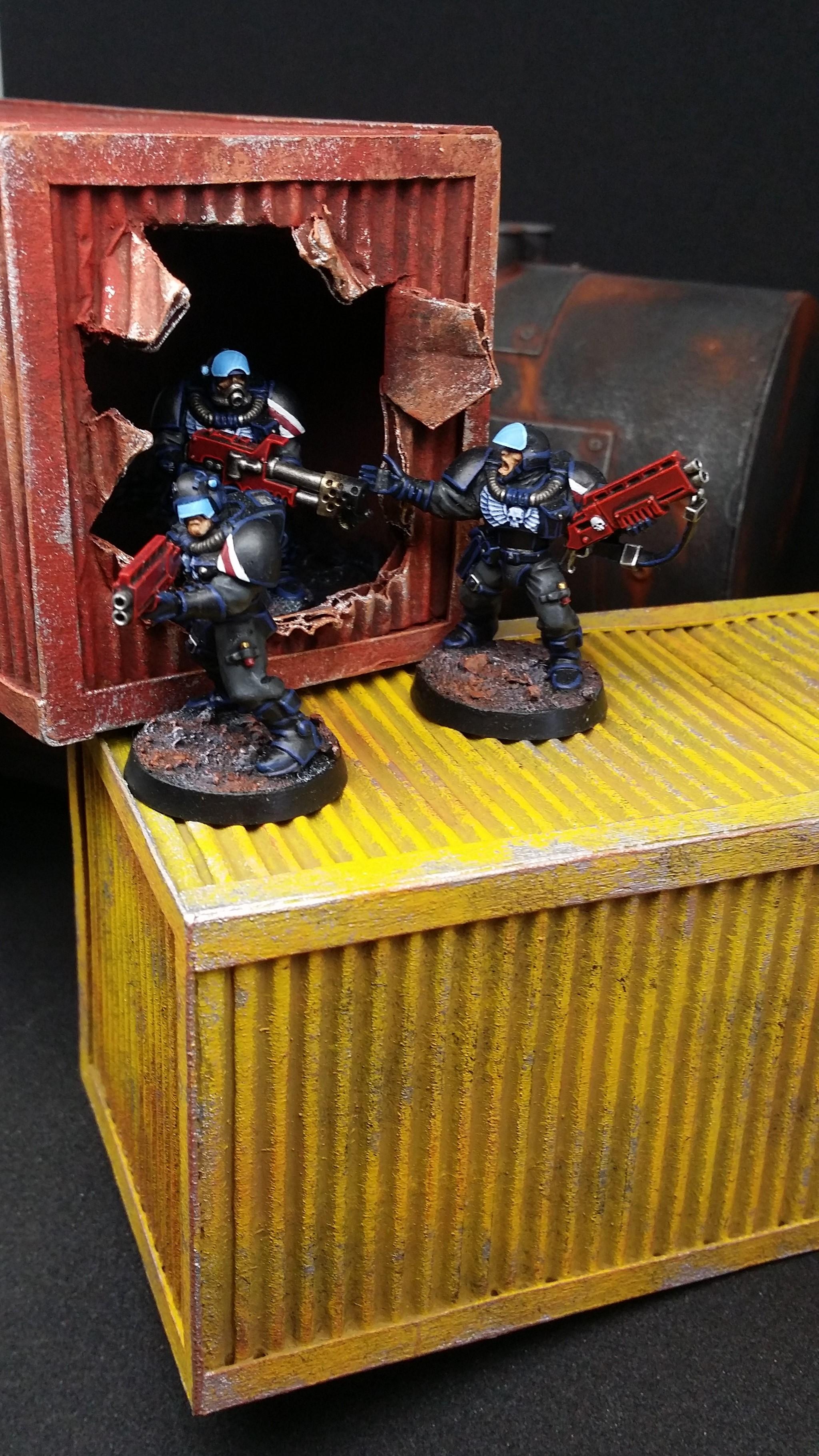 Adeptus, Adeptus Arbites, Craft, Custom, Hobby, Necromunda, Scratch, Scratch Build, Tabletop, Terrain, Underhive