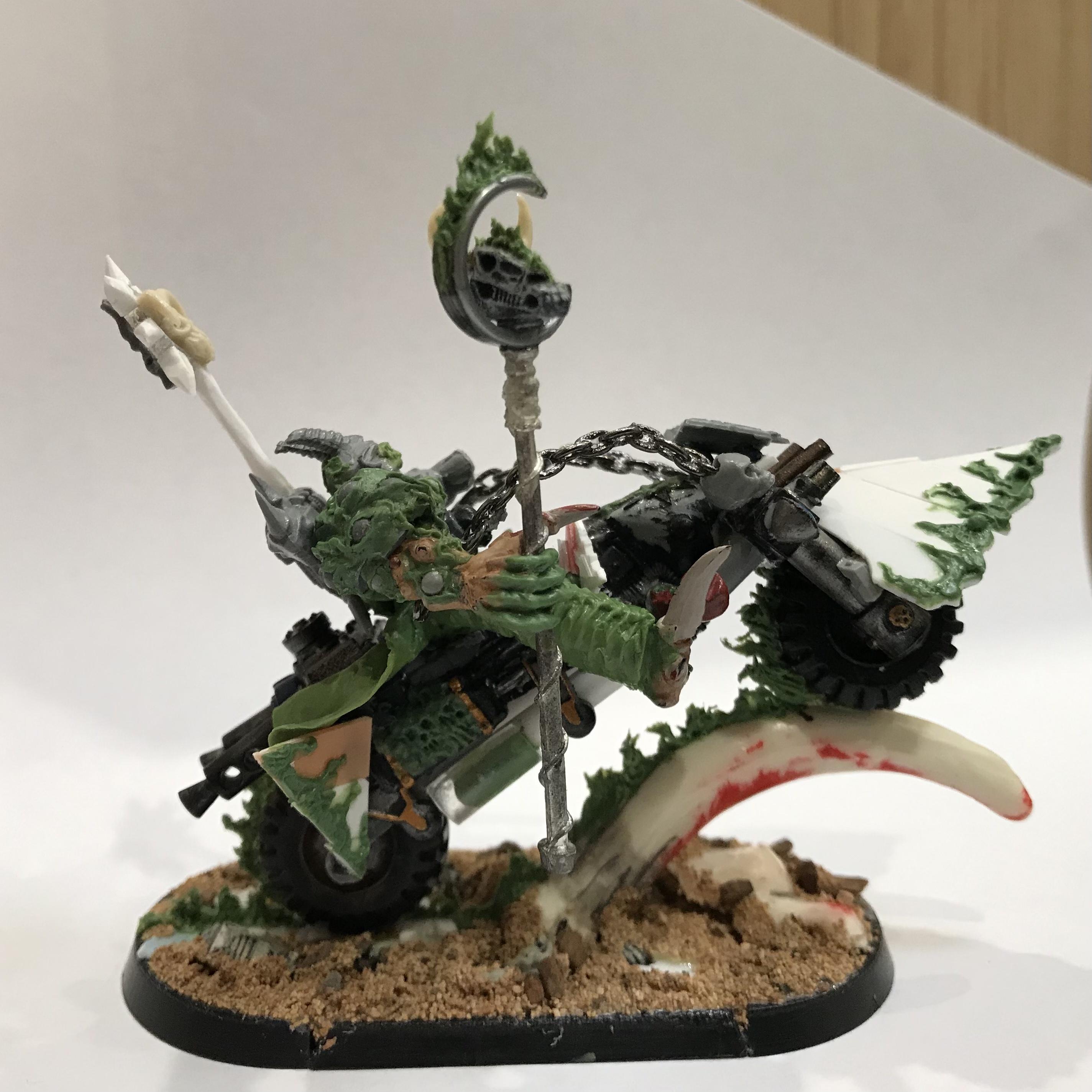 Bike, Conversion, Greenstuff, Iron Warriors, Kitbashed, Legend, Sorcerer