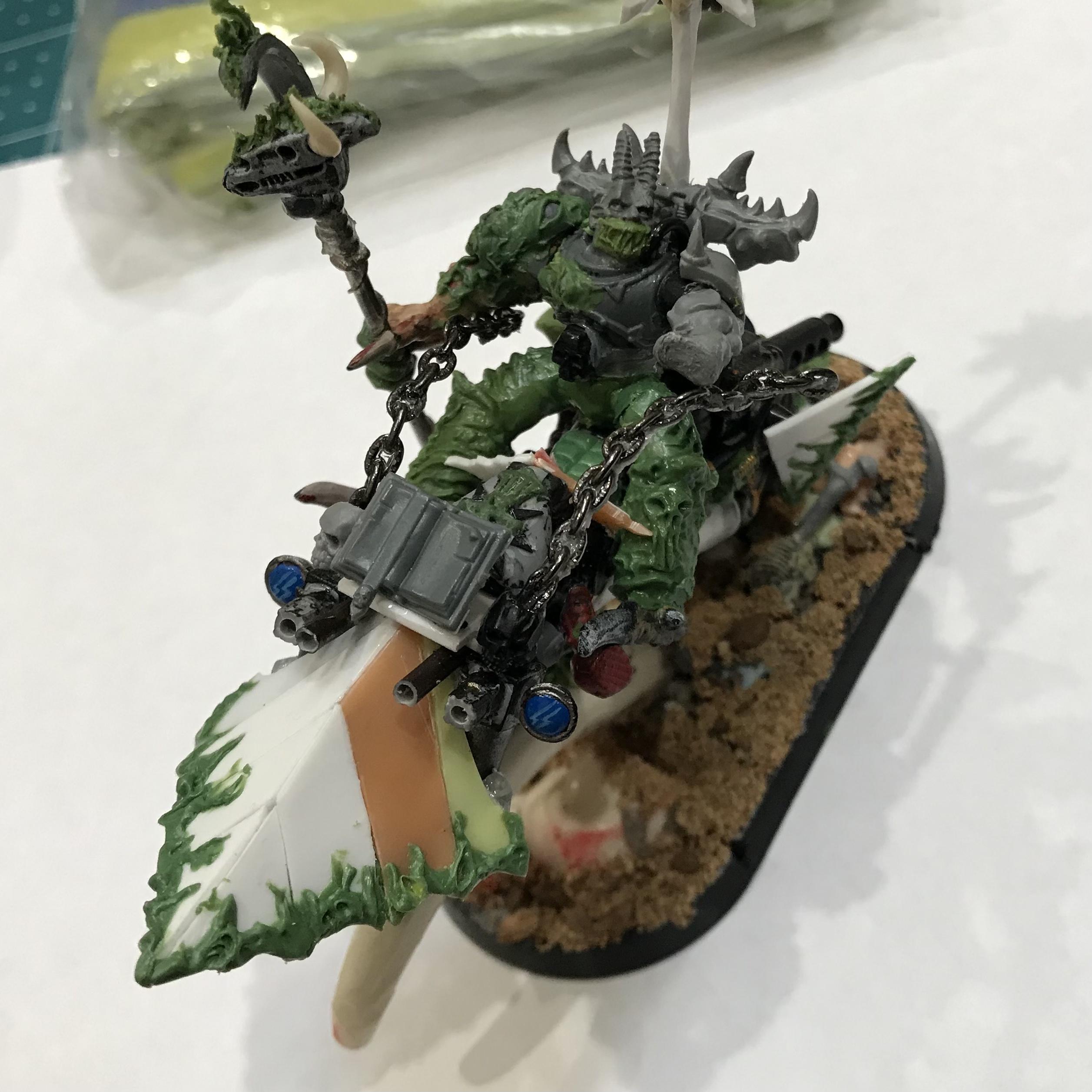 Bike, Conversion, Greenstuff, Iron Warriors, Kitbashed, Legend, Sorcerer