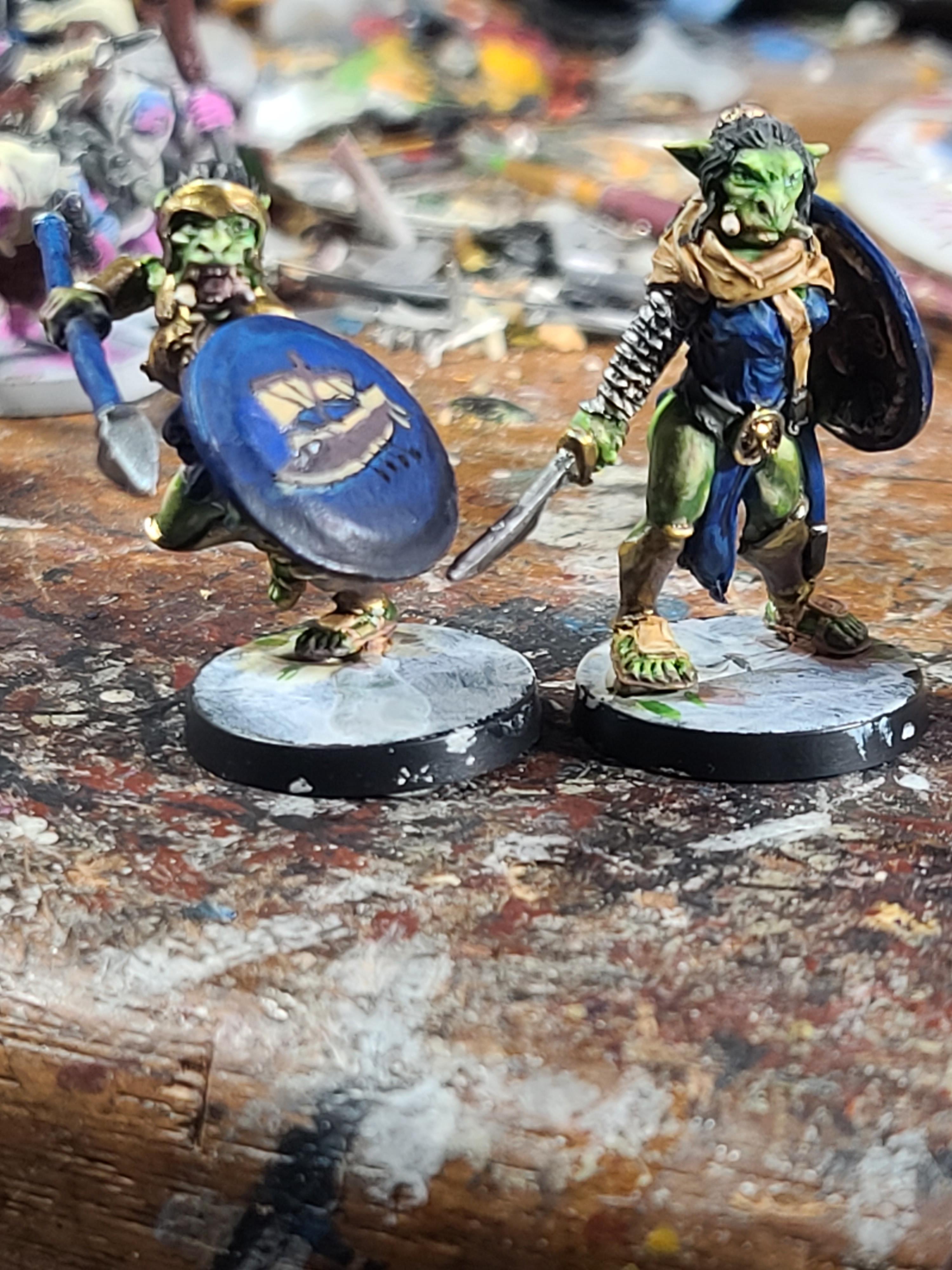 Adventurers, Bronze Age Miniatures, Female, Freehand, Greek, Orcs