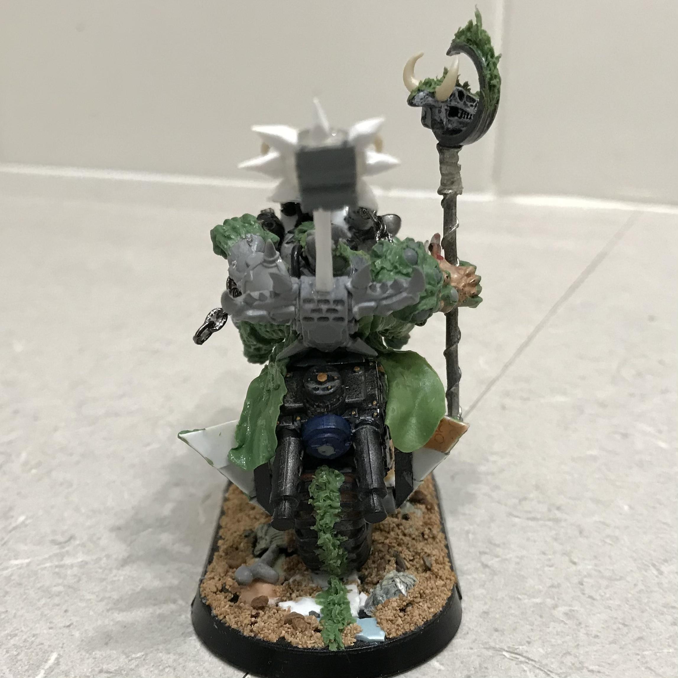 Bike, Conversion, Greenstuff, Iron Warriors, Kitbashed, Legend, Sorcerer