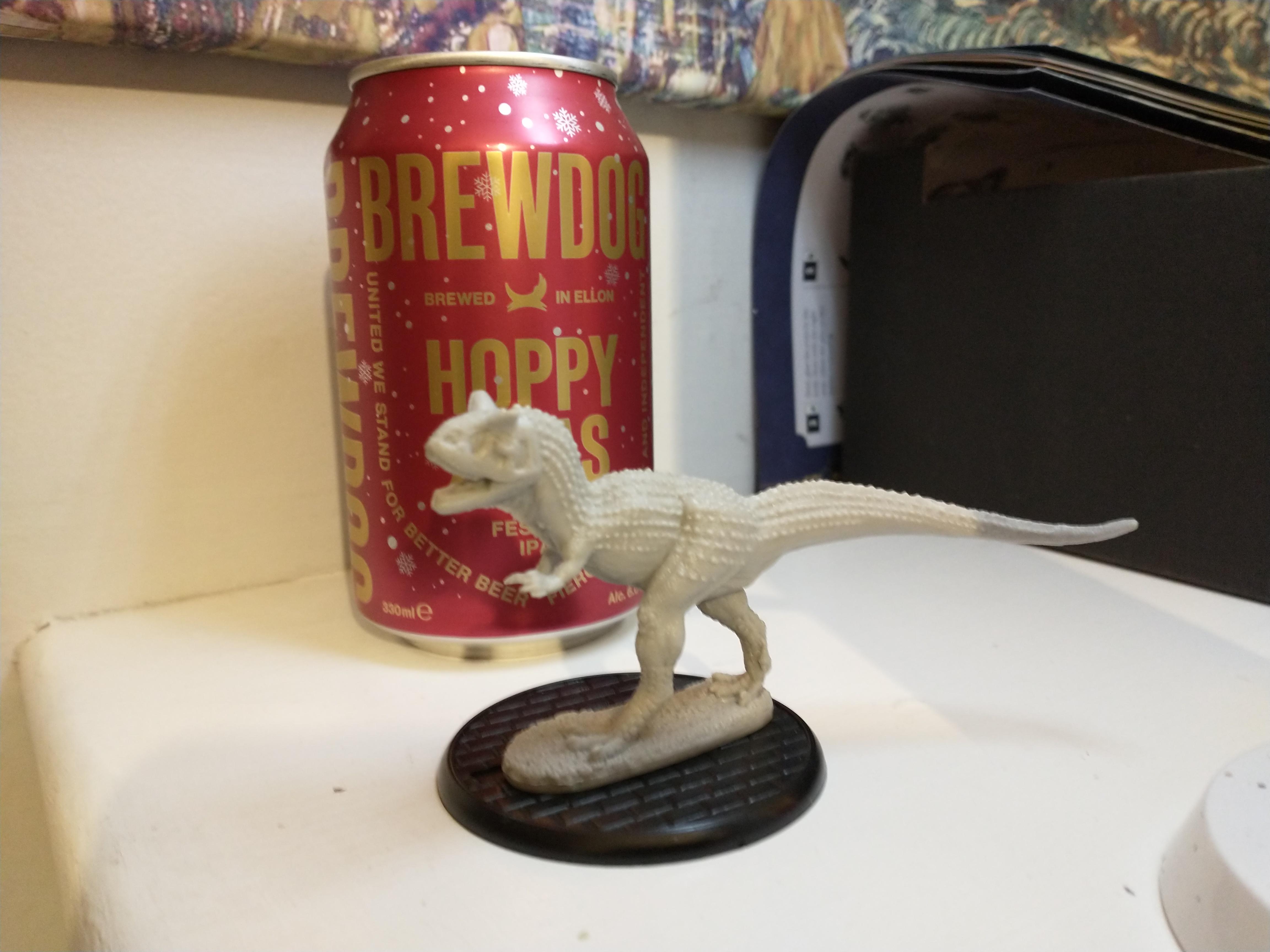 Dinosaur and drink