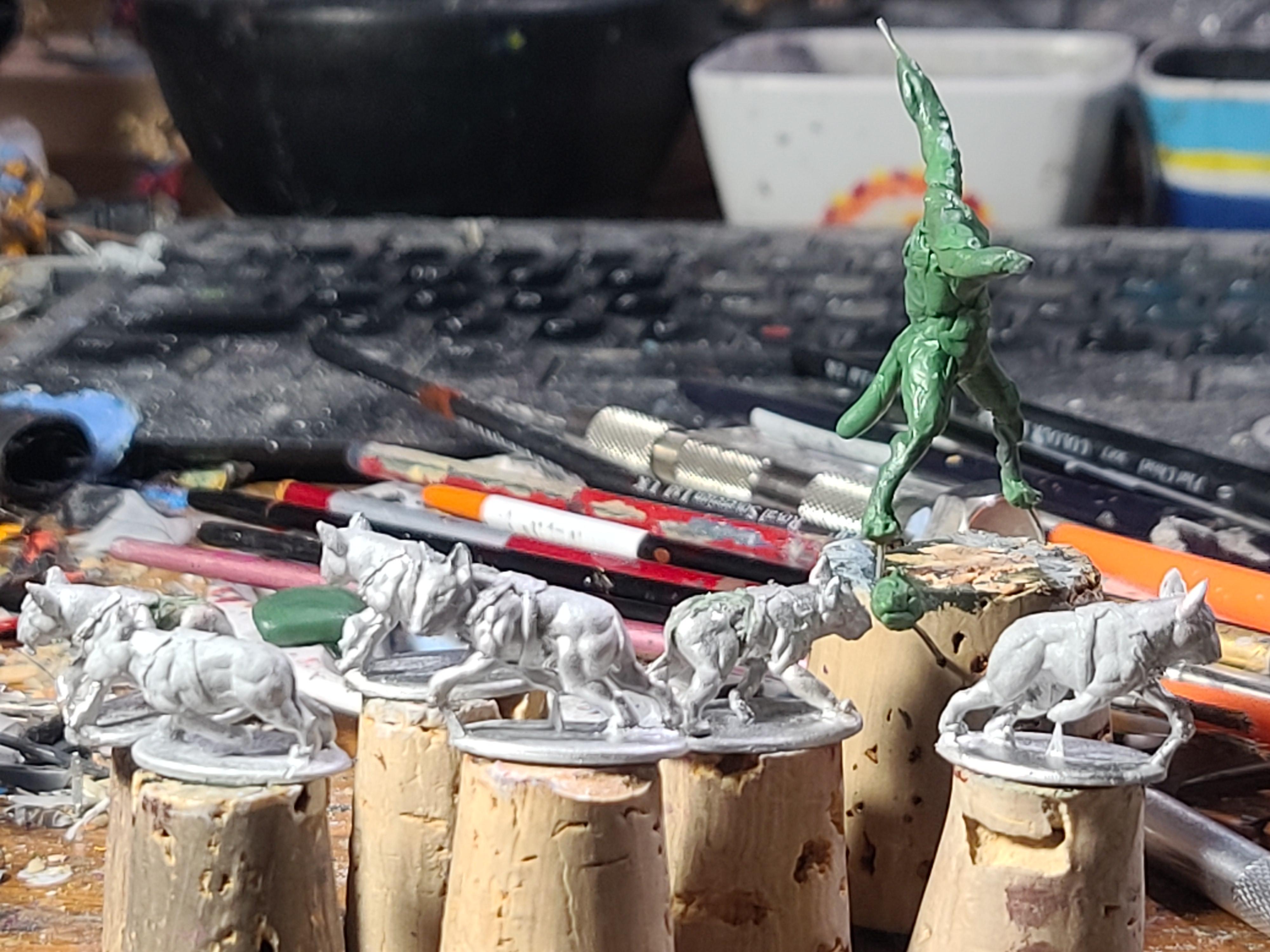 Dog, Konflict 47, Sculpting, Warlord Games