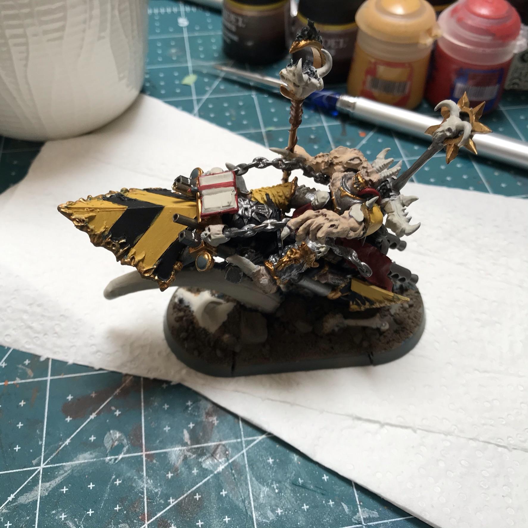 Bike, Conversion, Greenstuff, Iron Warriors, Kitbashed, Legend, Sorcerer