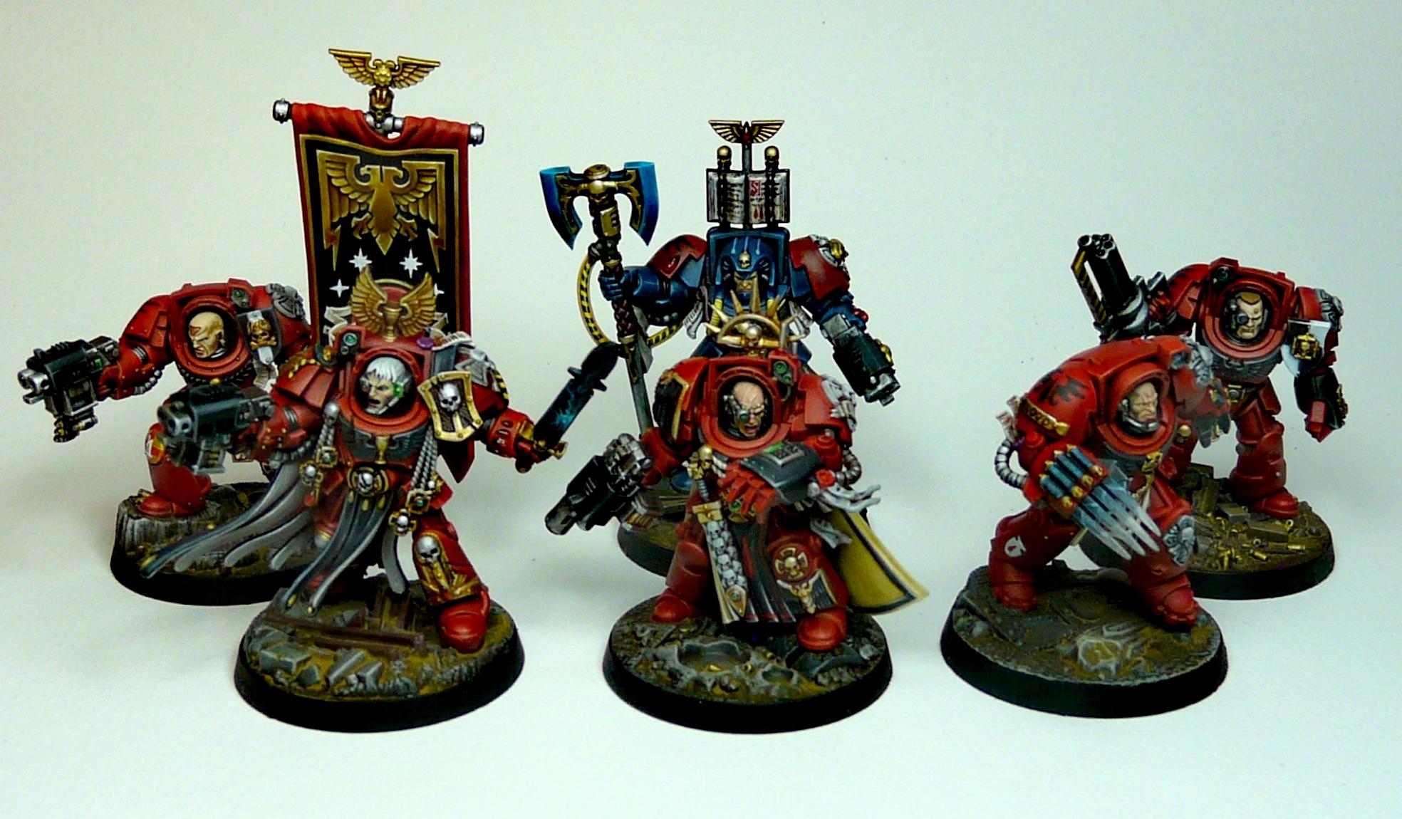 Adeptus Astartes, Black Rage, Blood Angels, Red Thirst, Space Hulk, Space Marines, Terminator Armor