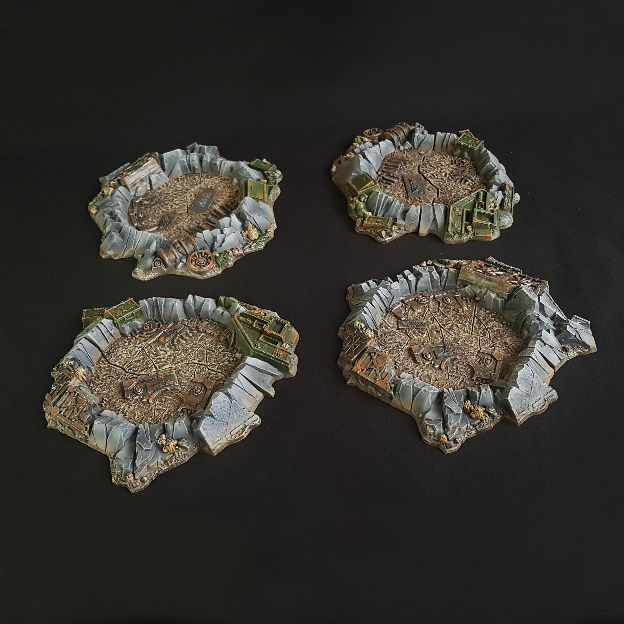 Craters, Imperial Sector, Ruins, Terrain, Warhammer 40,000