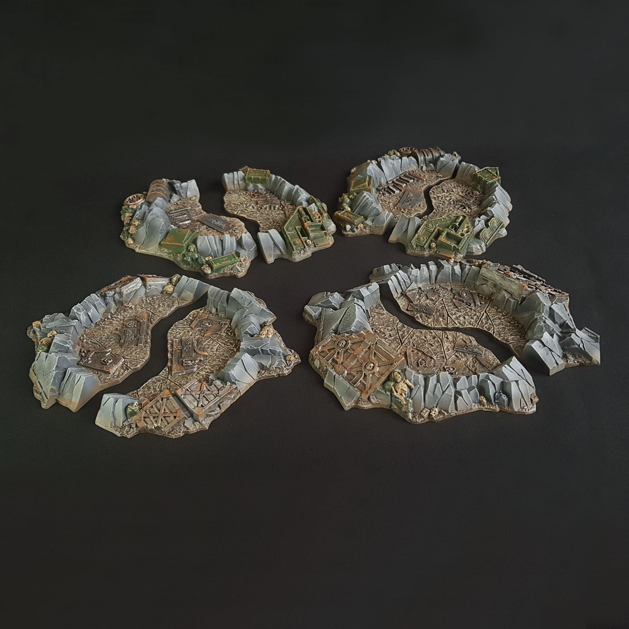 Craters, Imperial Sector, Ruins, Terrain, Warhammer 40,000