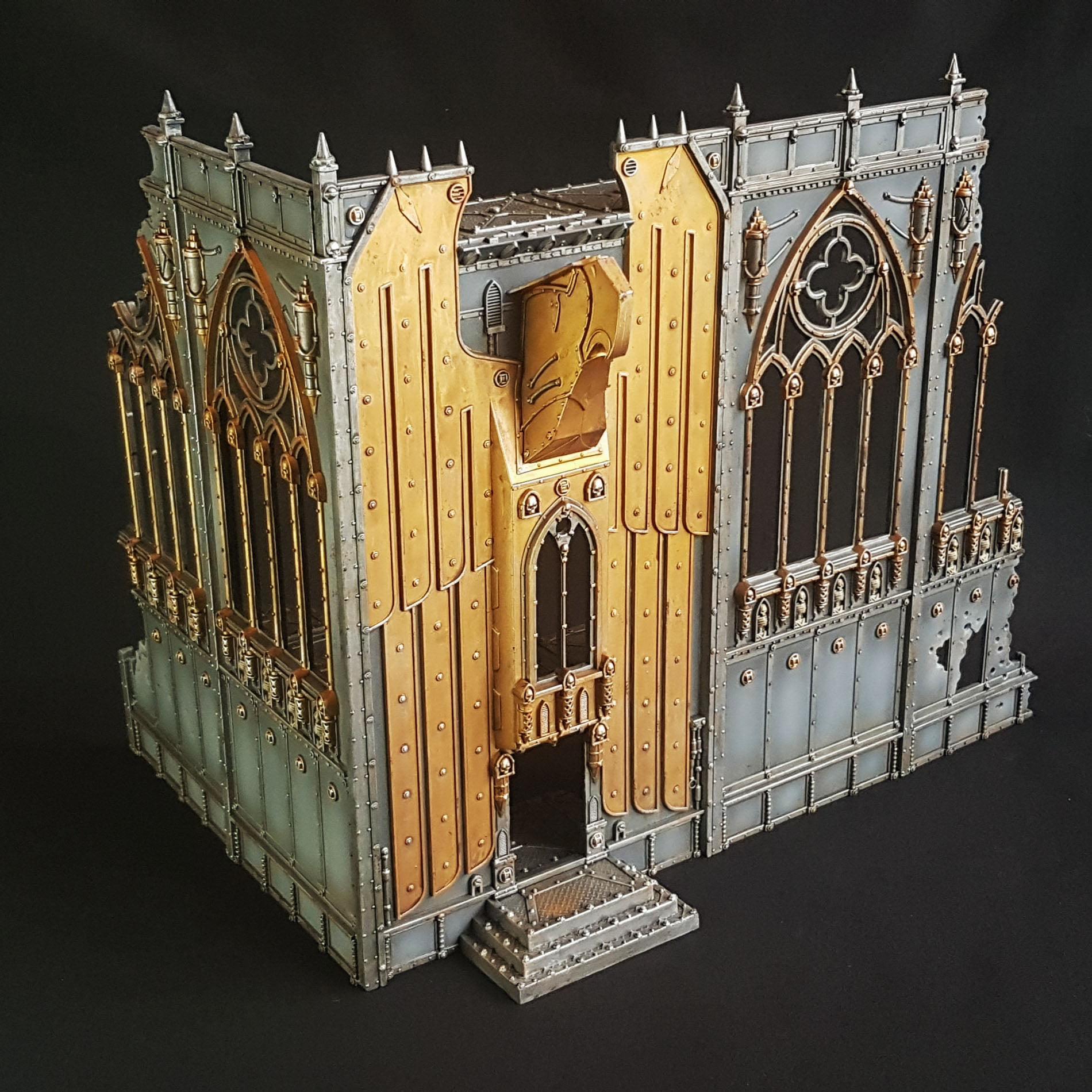 Imperial Sector, Ruins, Shrine Of The Aquila, Terrain, Warhammer 40,000