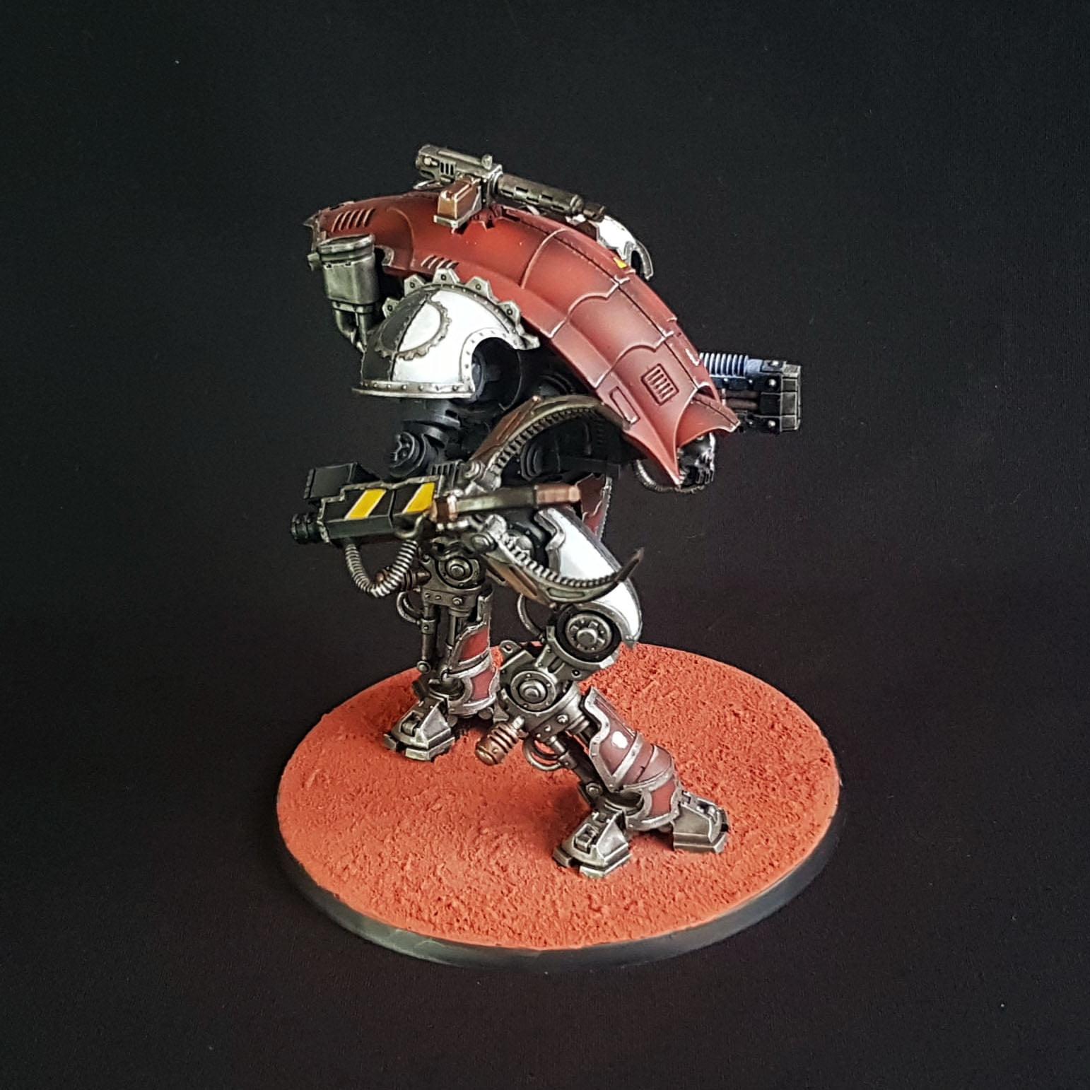 Armiger, Gyges Siege Claw, House Taranis, Imperial Knights, Magnetised, Moirax, Volkite Veuglaire, Warhammer 40,000
