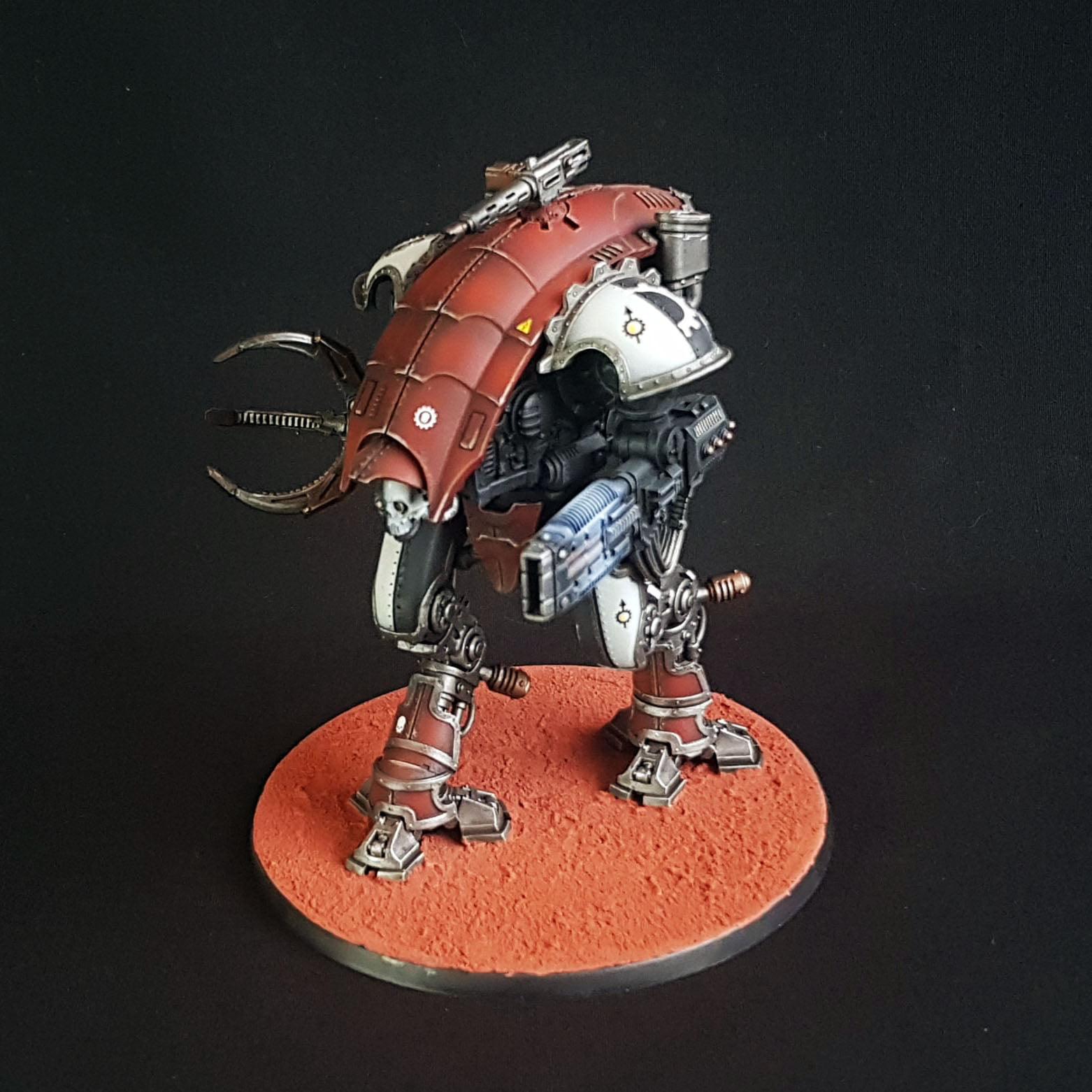 Armiger, Gyges Siege Claw, House Taranis, Imperial Knights, Magnetised, Moirax, Volkite Veuglaire, Warhammer 40,000