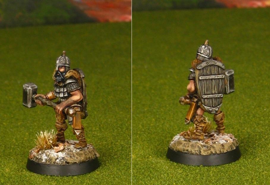 Barbarian Nordic warrior