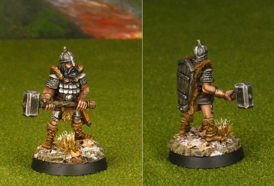Barbarian Nordic warrior