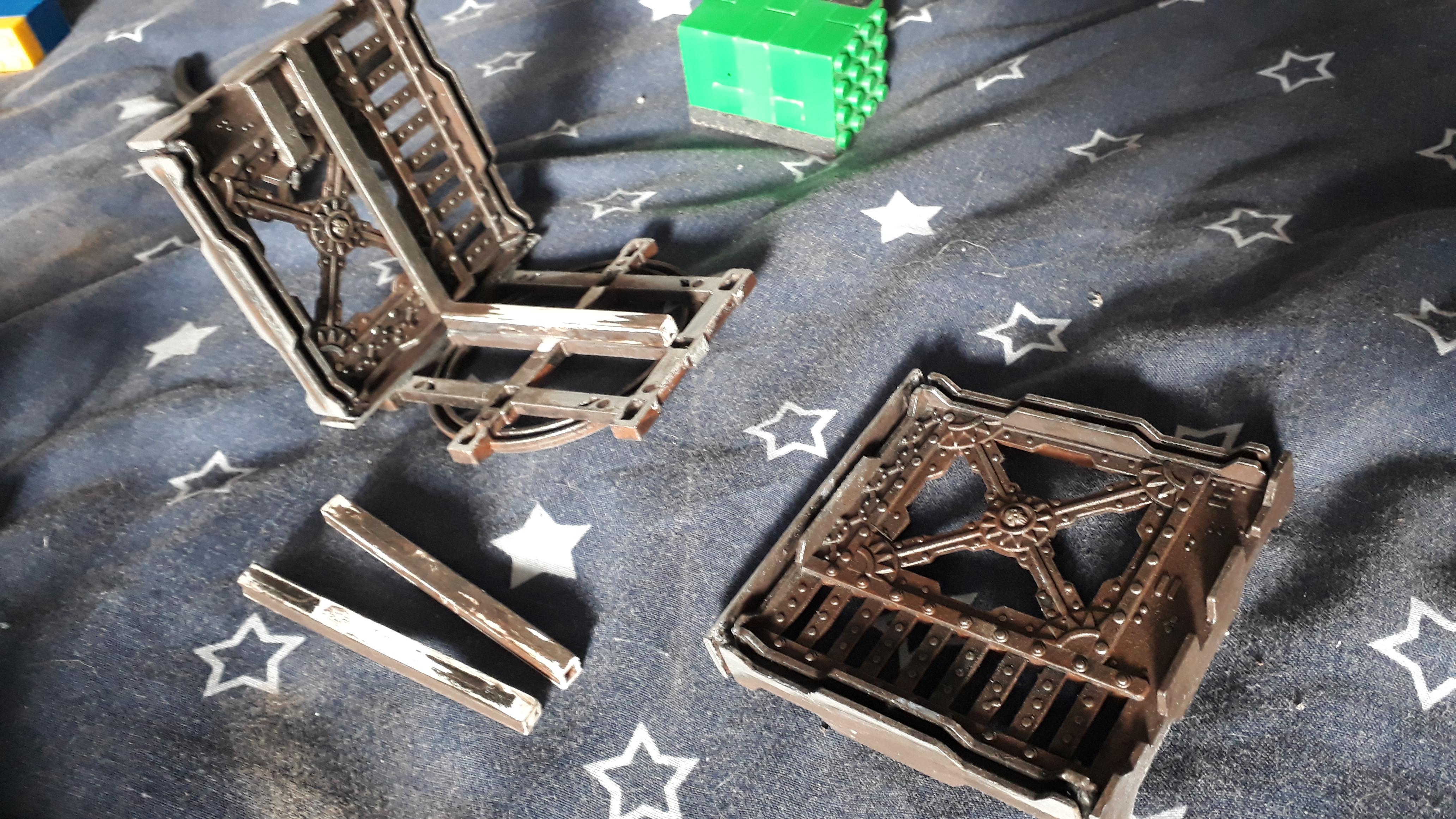 Crane, Galvanic Servo Hauler, N17, Necromunda, Terrain, Work In Progress, Zone Mortalis