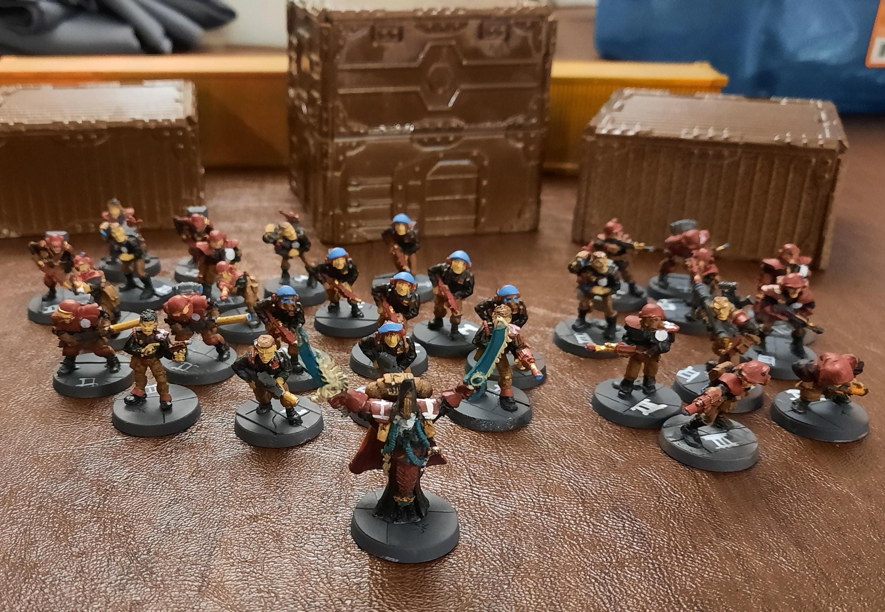 Cadians, Imperial Army, Imperial Guard, Inquisition, Metal, Necromunda Spiders, Rogue Trader, Scions, Storm Troopers, Tempestus