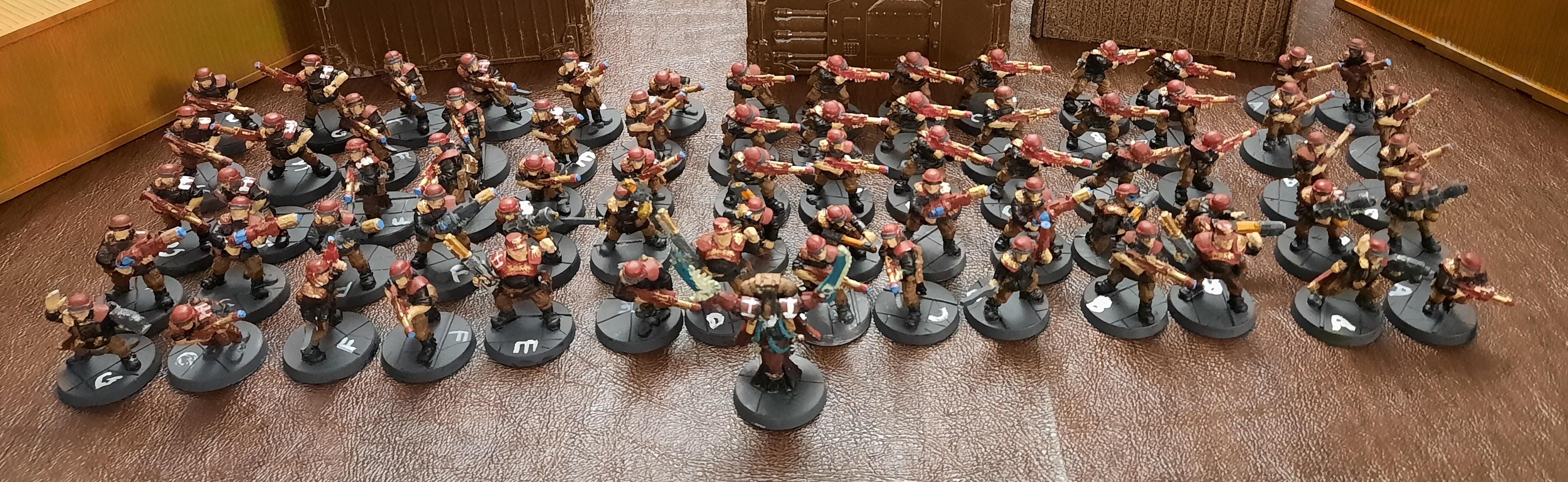 Cadians, Imperial Army, Imperial Guard, Inquisition, Metal, Rogue Trader, Scions, Storm Troopers, Tempestus