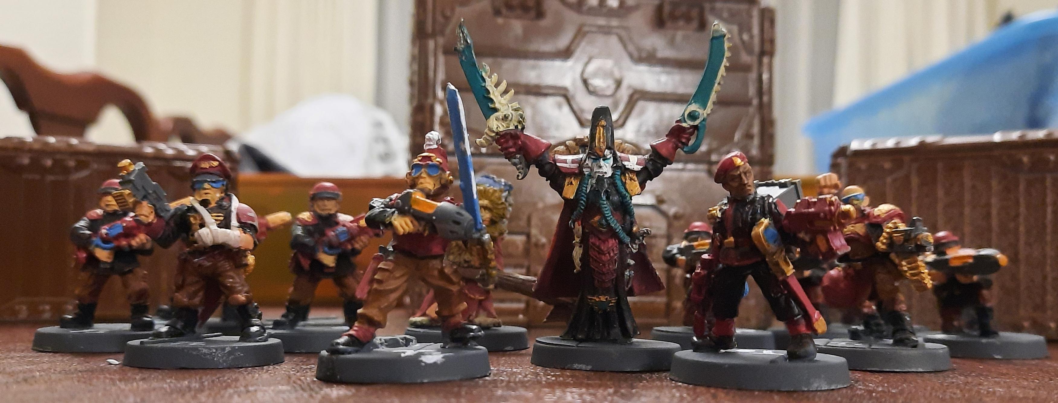 Cadians, Imperial Army, Imperial Guard, Inquisition, Metal, Officer, Rogue Trader, Scions, Storm Troopers, Tempestus
