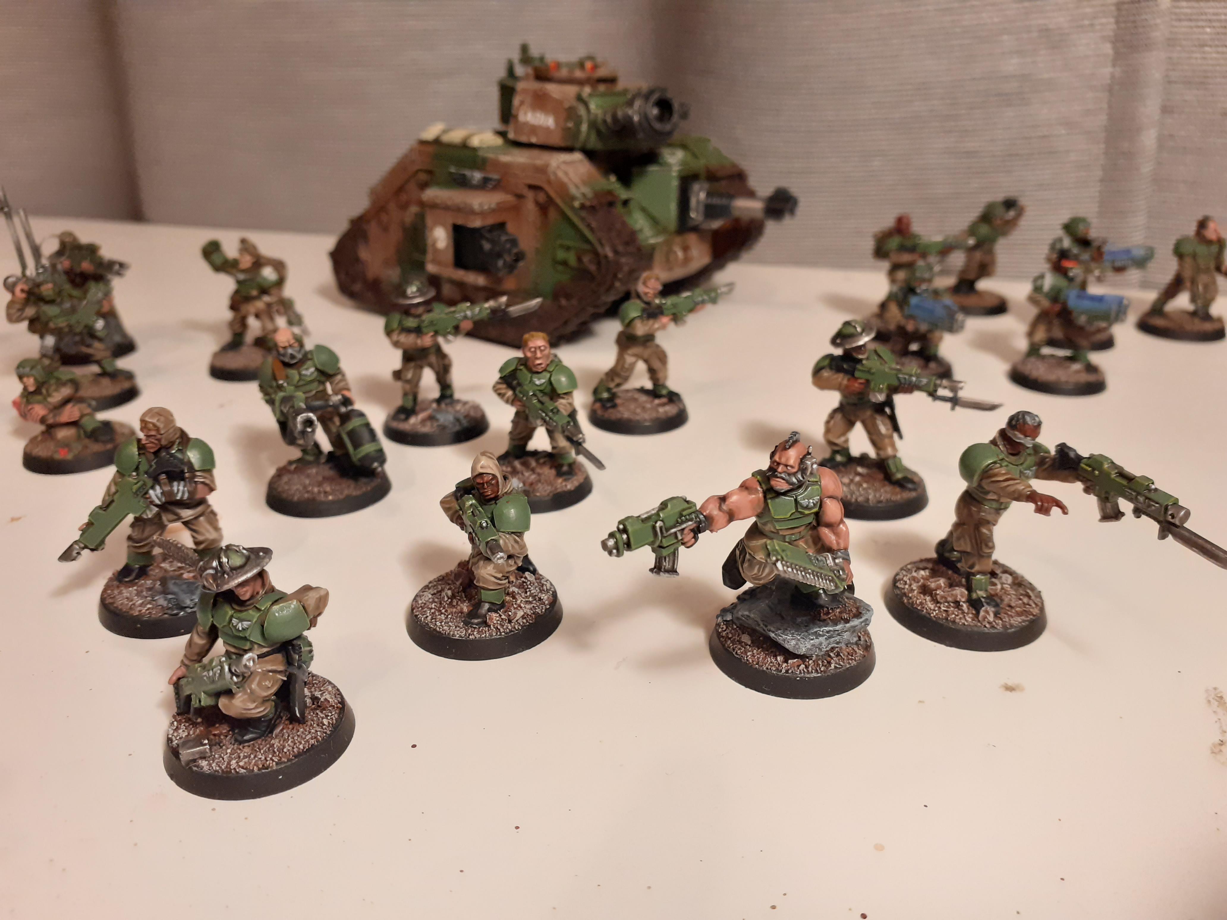 Astra militarum - isolation/ lockdown force
